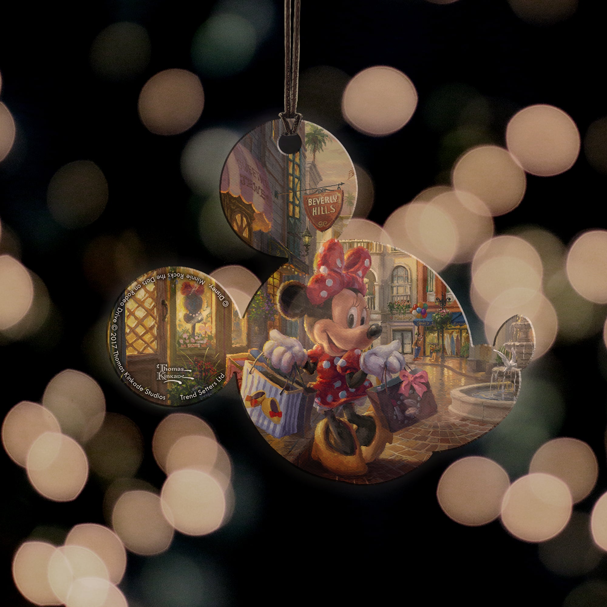 Disney (Minnie Rocks the Dots on Rodeo Drive) Hanging Acrylic Print ACPMICKEY314