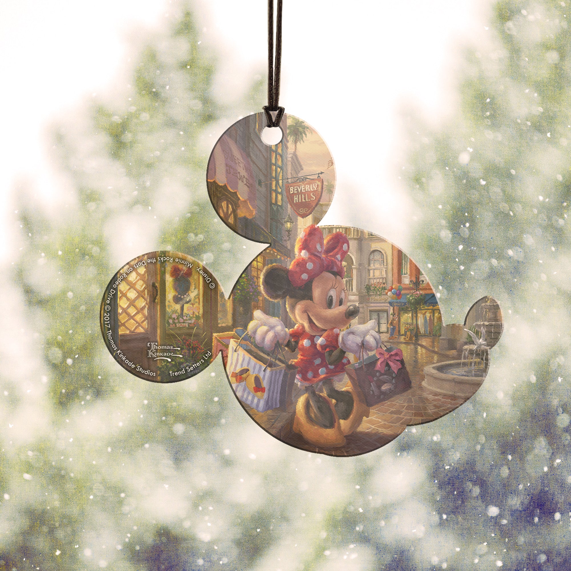 Disney (Minnie Rocks the Dots on Rodeo Drive) Hanging Acrylic Print ACPMICKEY314