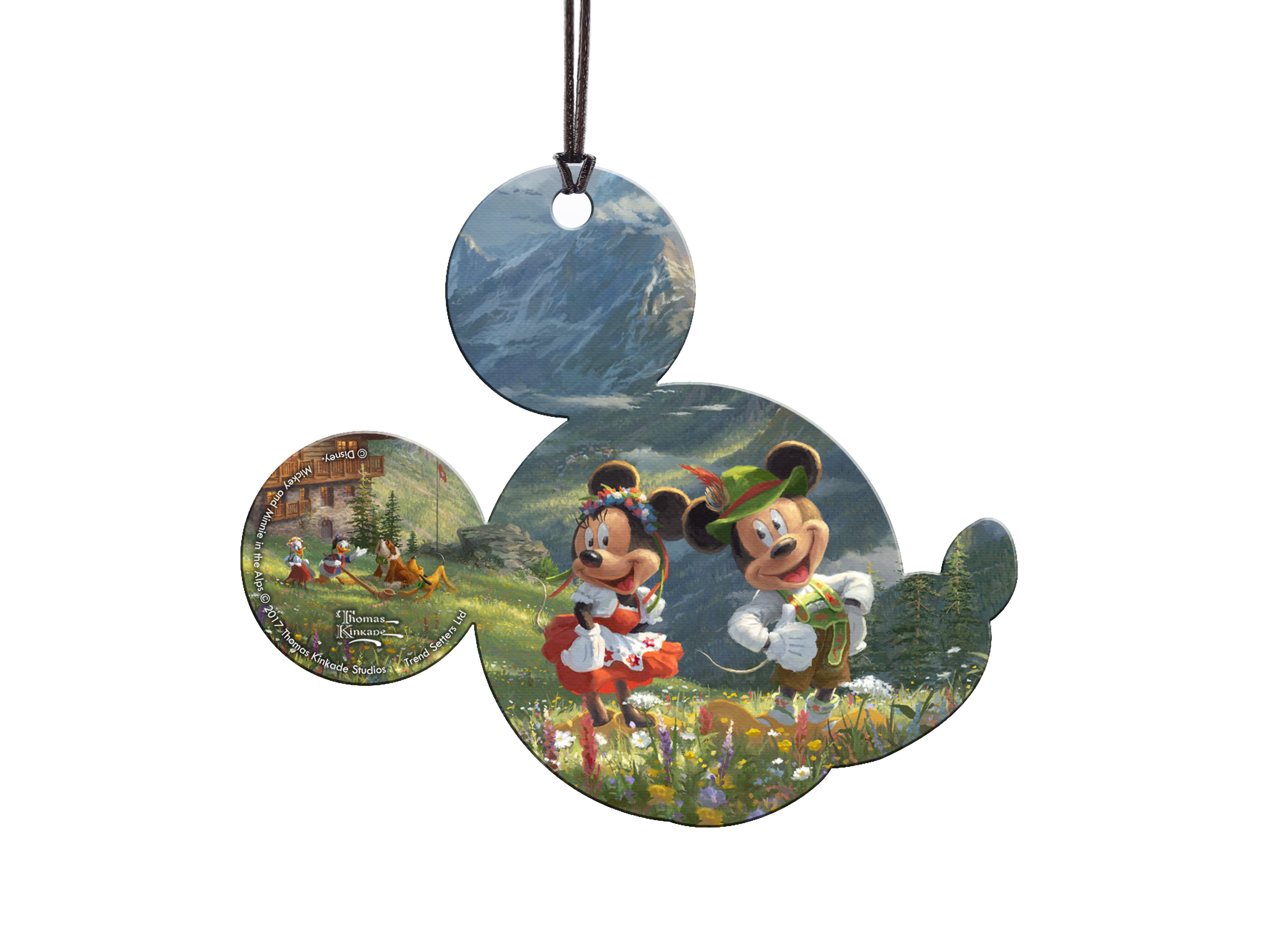 Disney (Mickey and Minnie in the Alps) Hanging Acrylic Print ACPMICKEY326