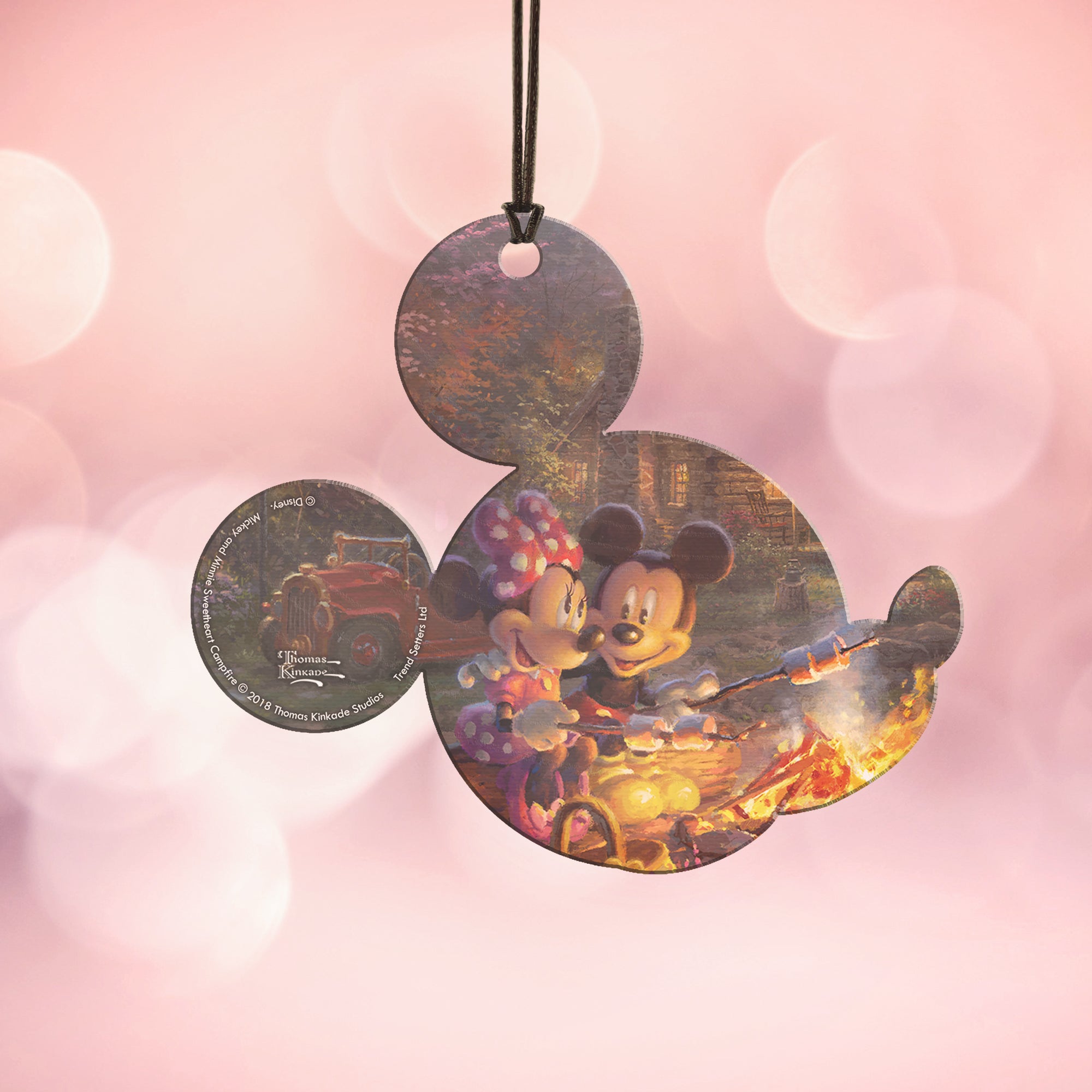 Disney (Mickey and Minnie Sweetheart Campfire) Hanging Acrylic Print ACPMICKEY335