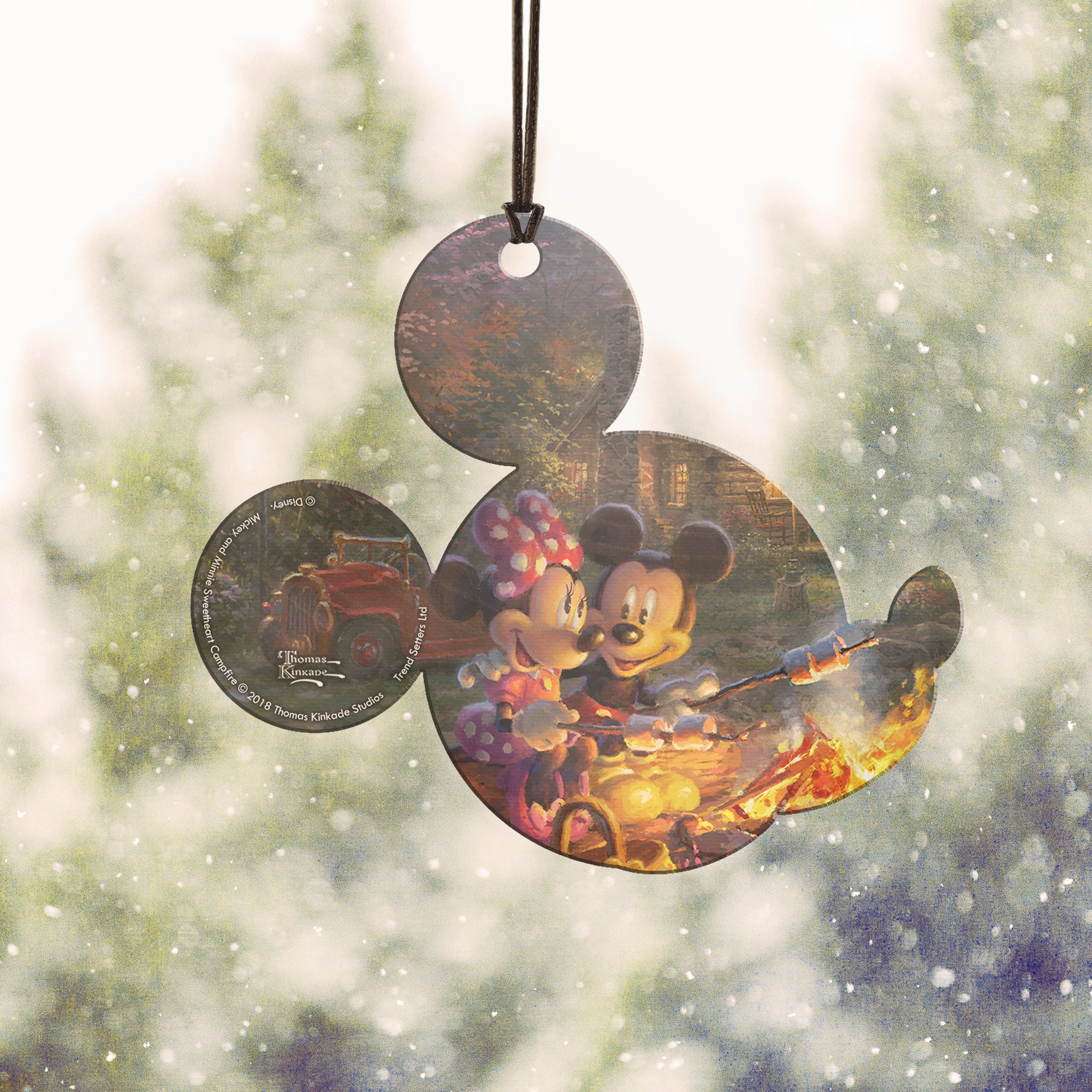 Disney (Mickey and Minnie Sweetheart Campfire) Hanging Acrylic Print ACPMICKEY335