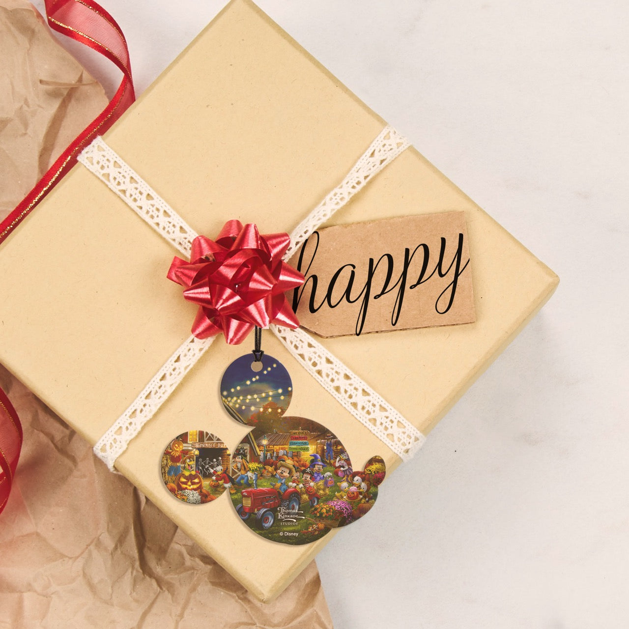 Disney (Mickey and Minnie Pumpkin Festival) Hanging Acrylic Print ACPMICKEY843