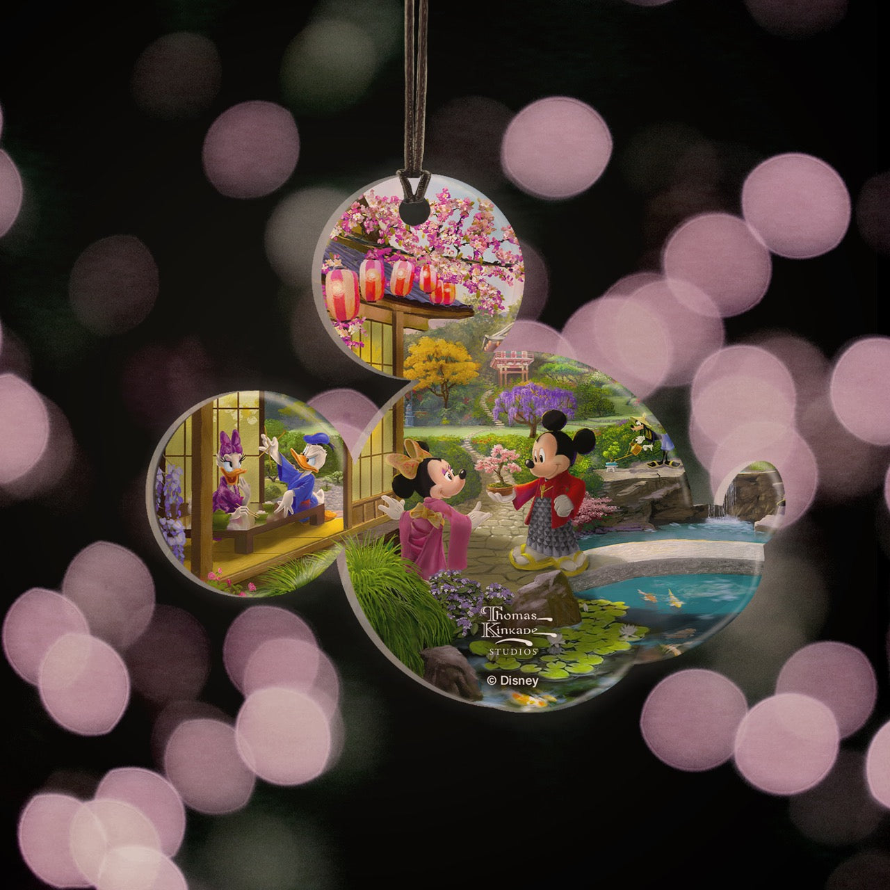 Disney (Mickey and Minnie in Japan) Hanging Acrylic Print ACPMICKEY848