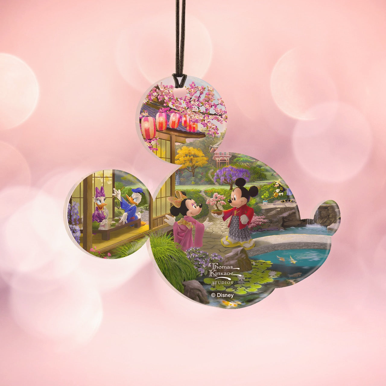 Disney (Mickey and Minnie in Japan) Hanging Acrylic Print ACPMICKEY848