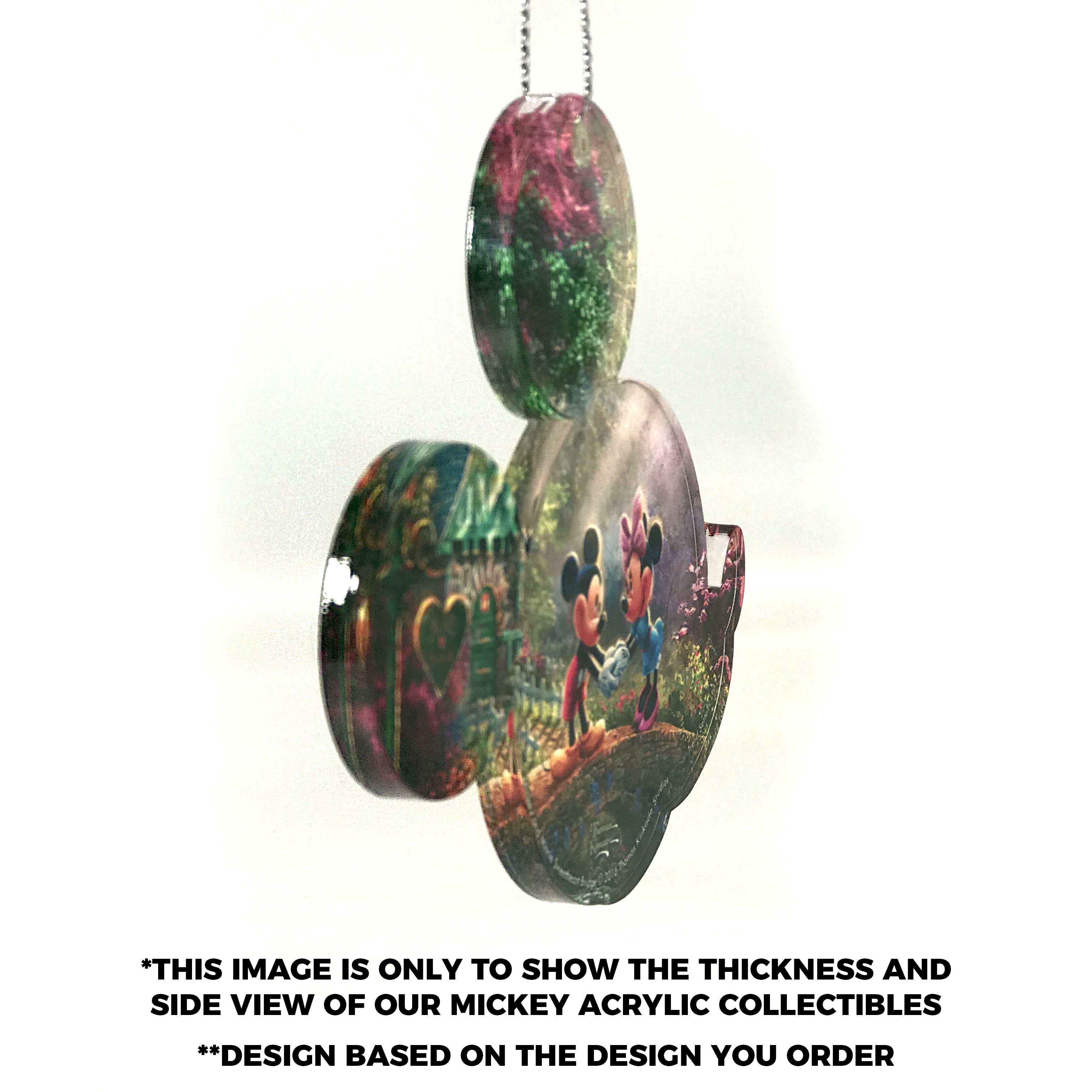 Disney (Mickey and Minnie Mouse in Ireland) Hanging Acrylic Print ACPMICKEY323