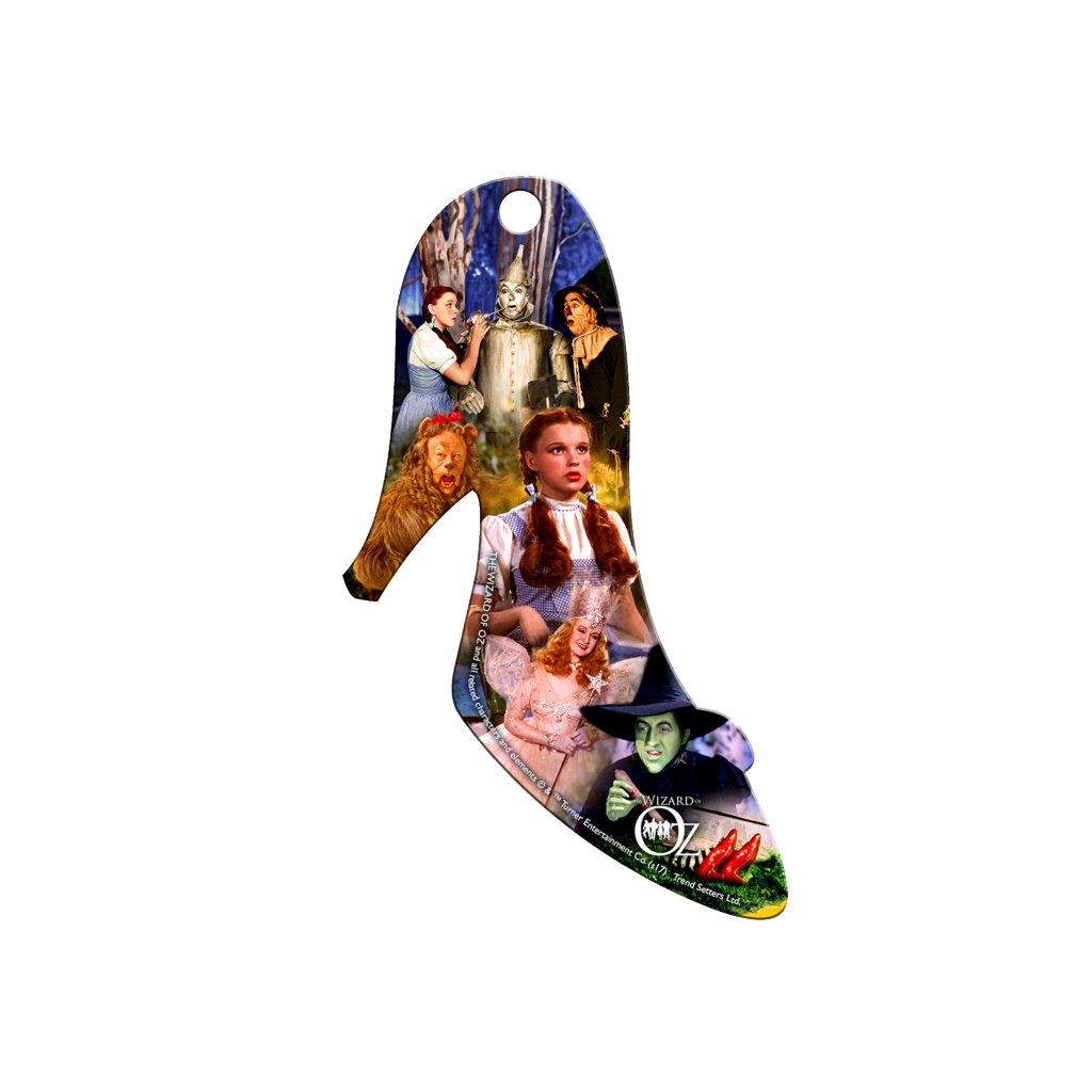 The Wizard of Oz (Character Collage) Shoe-Shaped Acrylic Print ACPSHOE178