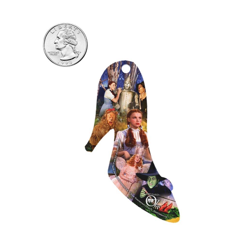 The Wizard of Oz (Character Collage) Shoe-Shaped Acrylic Print ACPSHOE178