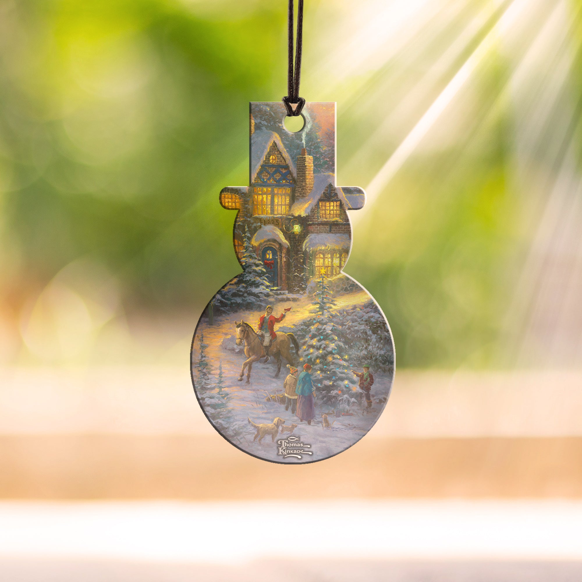 Thomas Kinkade Studios (The Spirit Of Christmas) Hanging Acrylic Print ACPSNOW227