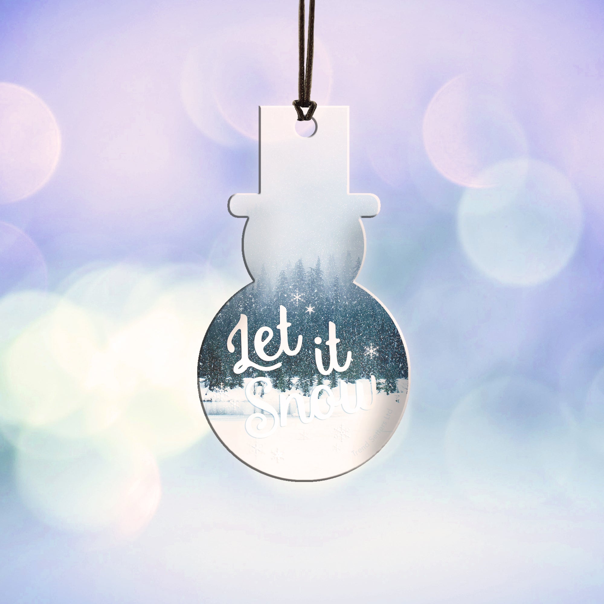 Christmas Collection (Let It Snow) Hanging Acrylic Print ACPSNOW266