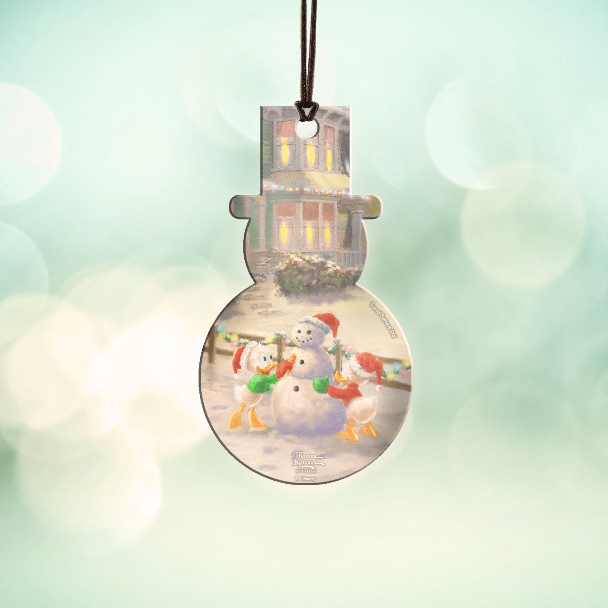 Disney (Mickey Mouses Victorian Christmas - Louie and Huey) Hanging Acrylic Print ACPSNOW496