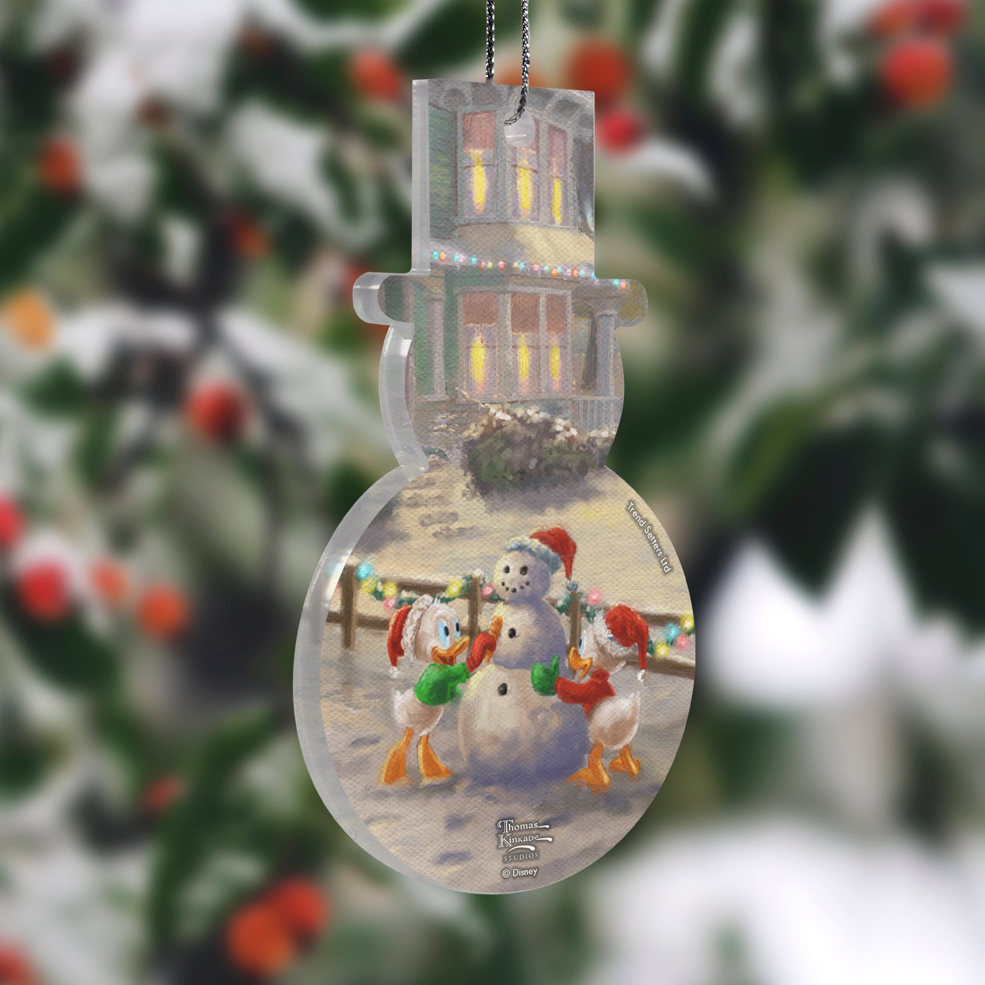 Disney (Mickey Mouses Victorian Christmas - Louie and Huey) Hanging Acrylic Print ACPSNOW496