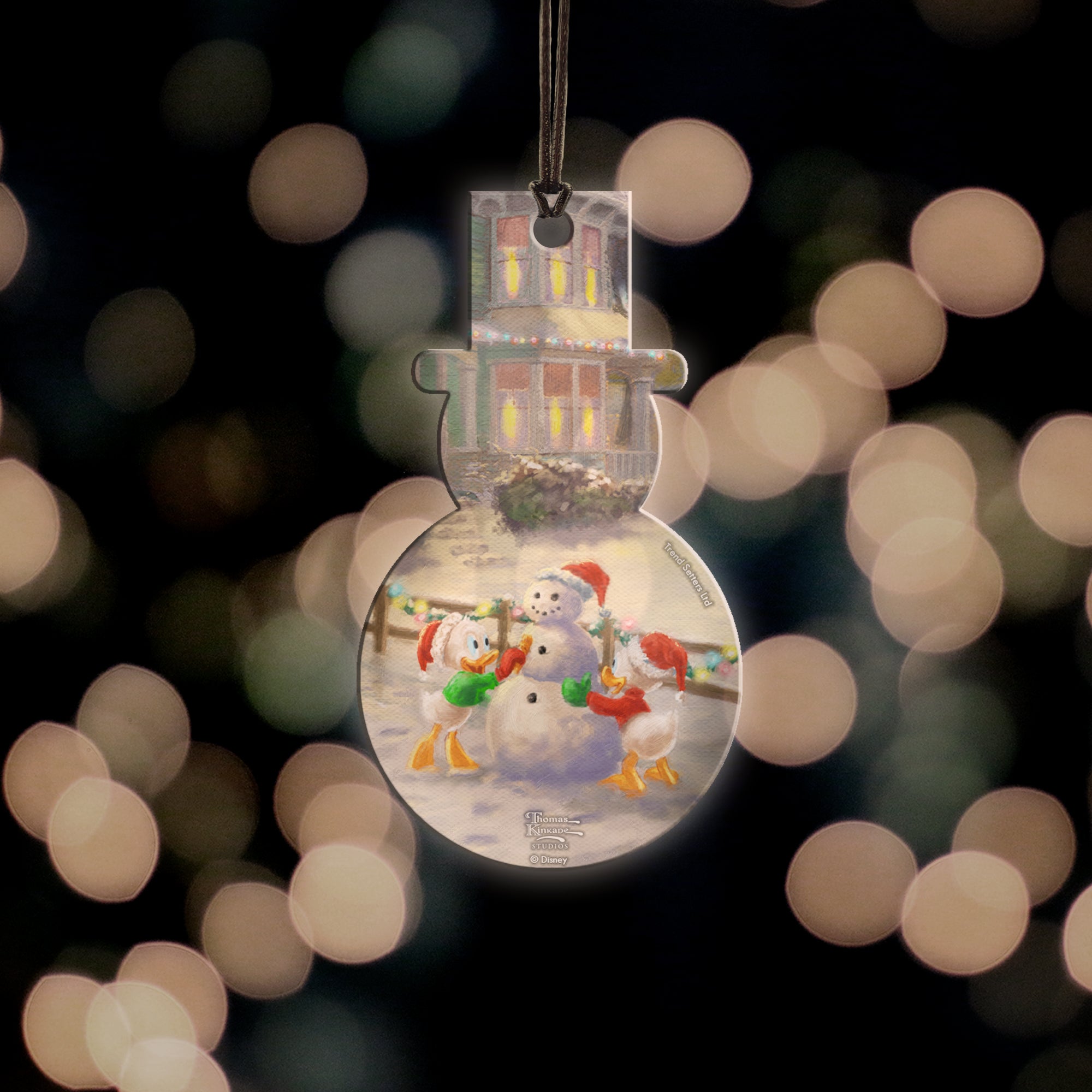 Disney (Mickey Mouses Victorian Christmas - Louie and Huey) Hanging Acrylic Print ACPSNOW496