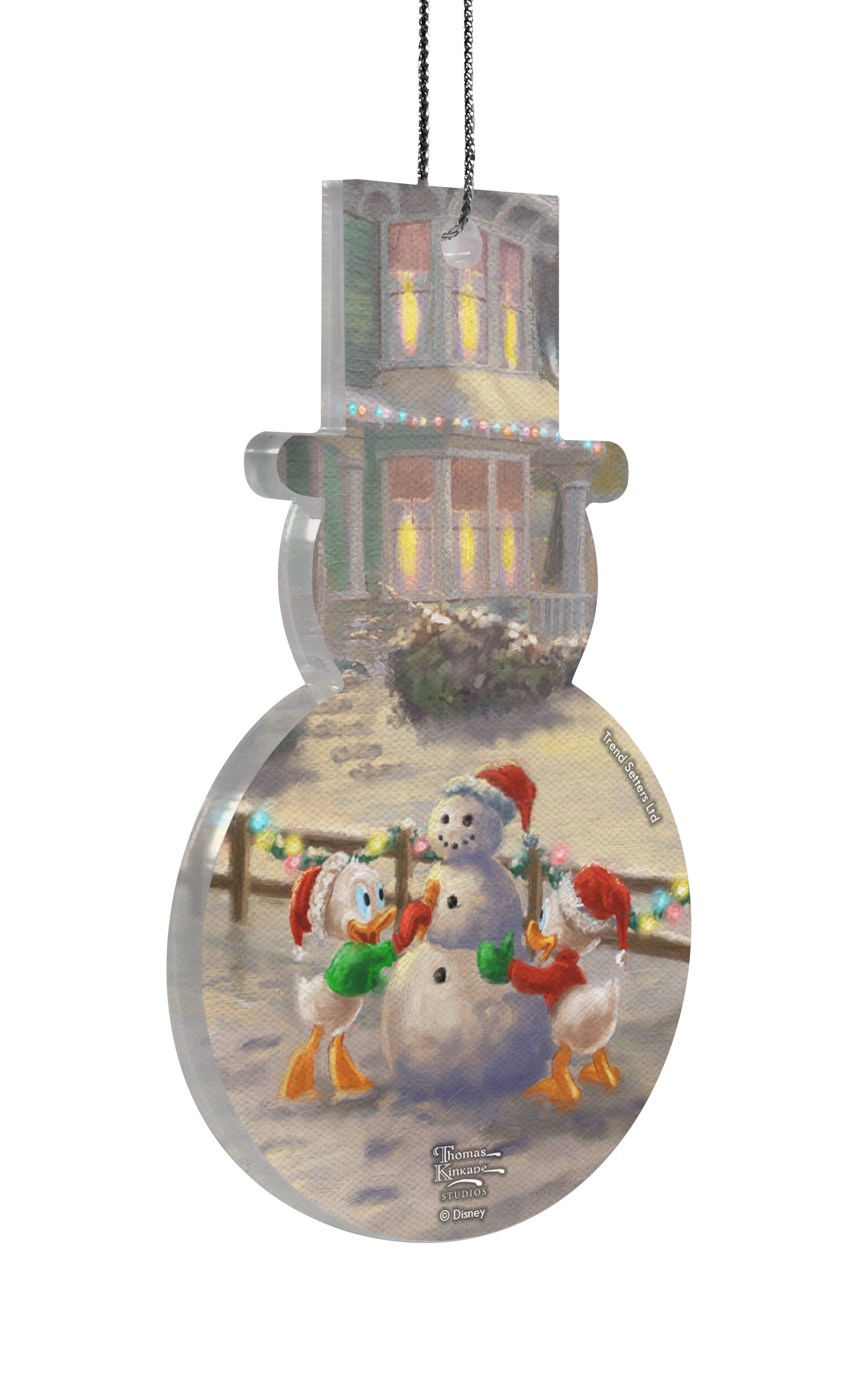 Disney (Mickey Mouses Victorian Christmas - Louie and Huey) Hanging Acrylic Print ACPSNOW496