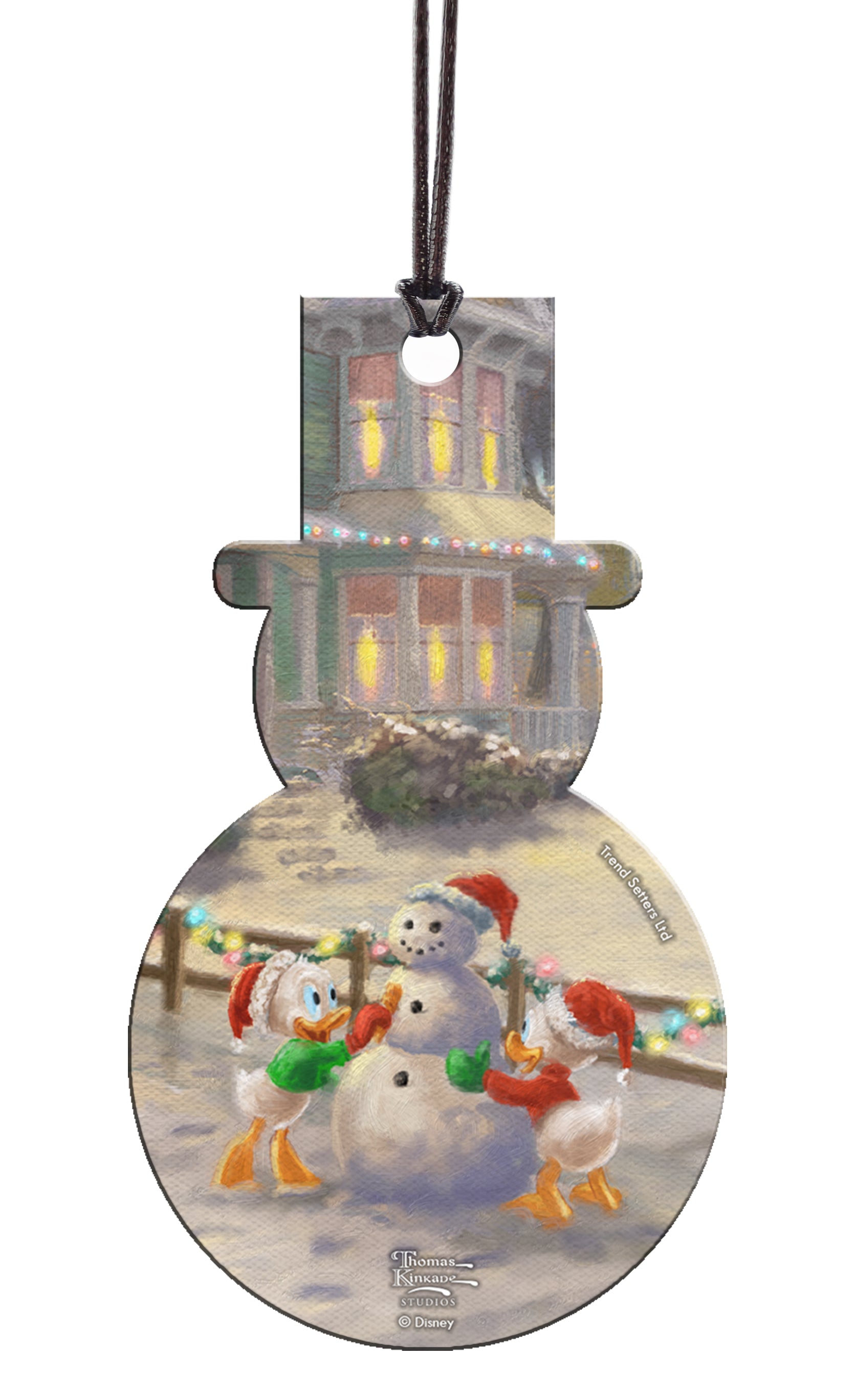 Disney (Mickey Mouses Victorian Christmas - Louie and Huey) Hanging Acrylic Print ACPSNOW496