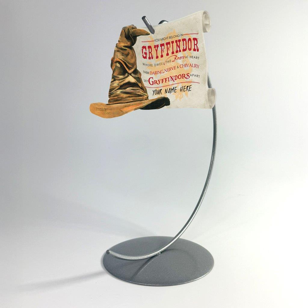 Harry Potter (Sorting Hat Gryffindor – Personalized) Sorting Hat and Scroll-Shaped Acrylic Print ACPSORT270