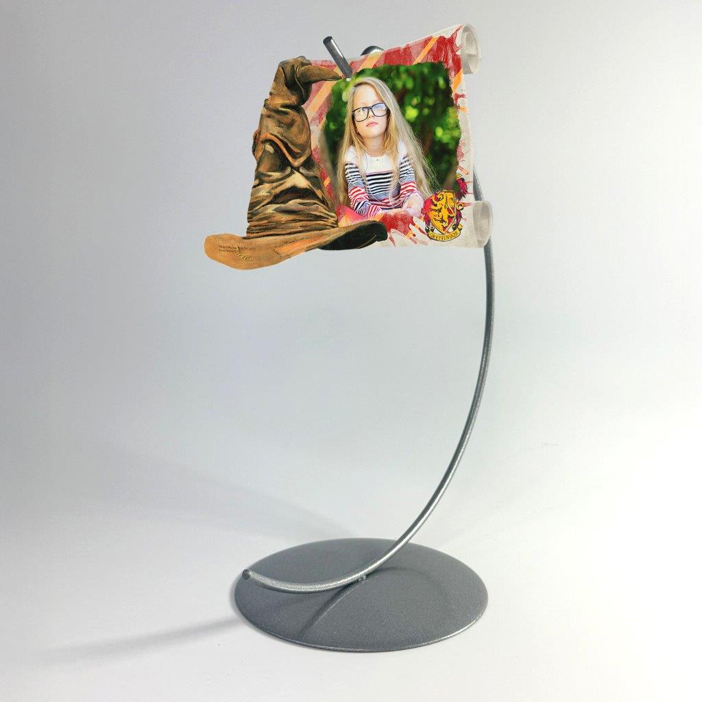 Harry Potter (Sorting Hat Gryffindor – Personalized Photo Upload) Sorting Hat and Scroll-Shaped Acrylic Print ACPSORTU274