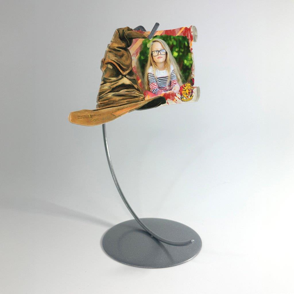 Harry Potter (Sorting Hat Gryffindor – Personalized Photo Upload) Sorting Hat and Scroll-Shaped Acrylic Print ACPSORTU274