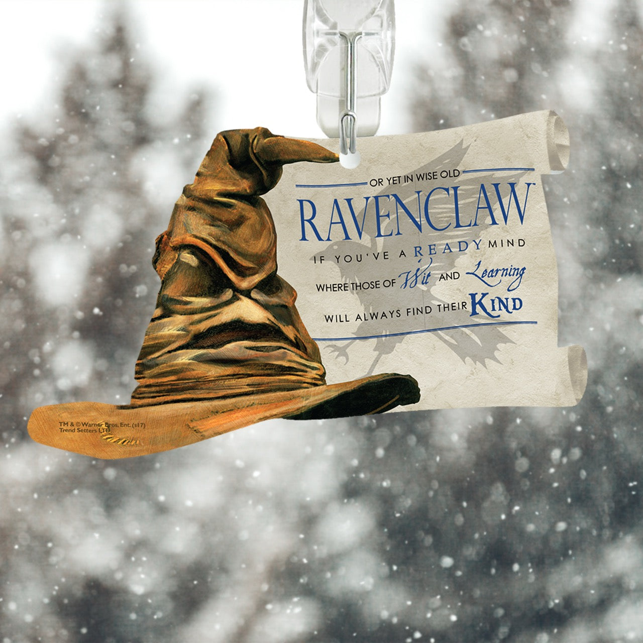 Harry Potter (Sorting Hat – Ravenclaw) Sorting Hat and Scroll-Shaped Acrylic Print ACPSORT288