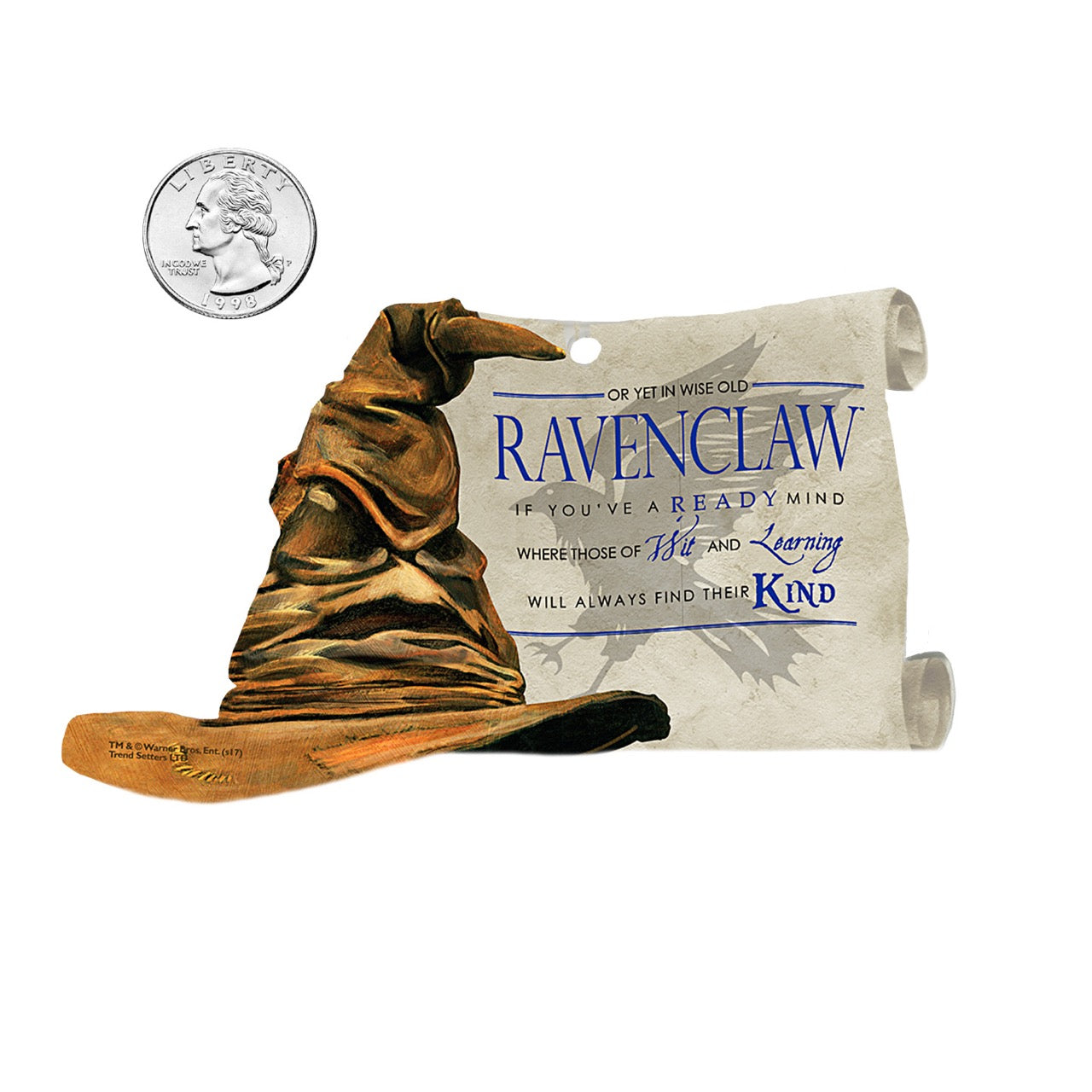 Harry Potter (Sorting Hat – Ravenclaw) Sorting Hat and Scroll-Shaped Acrylic Print ACPSORT288