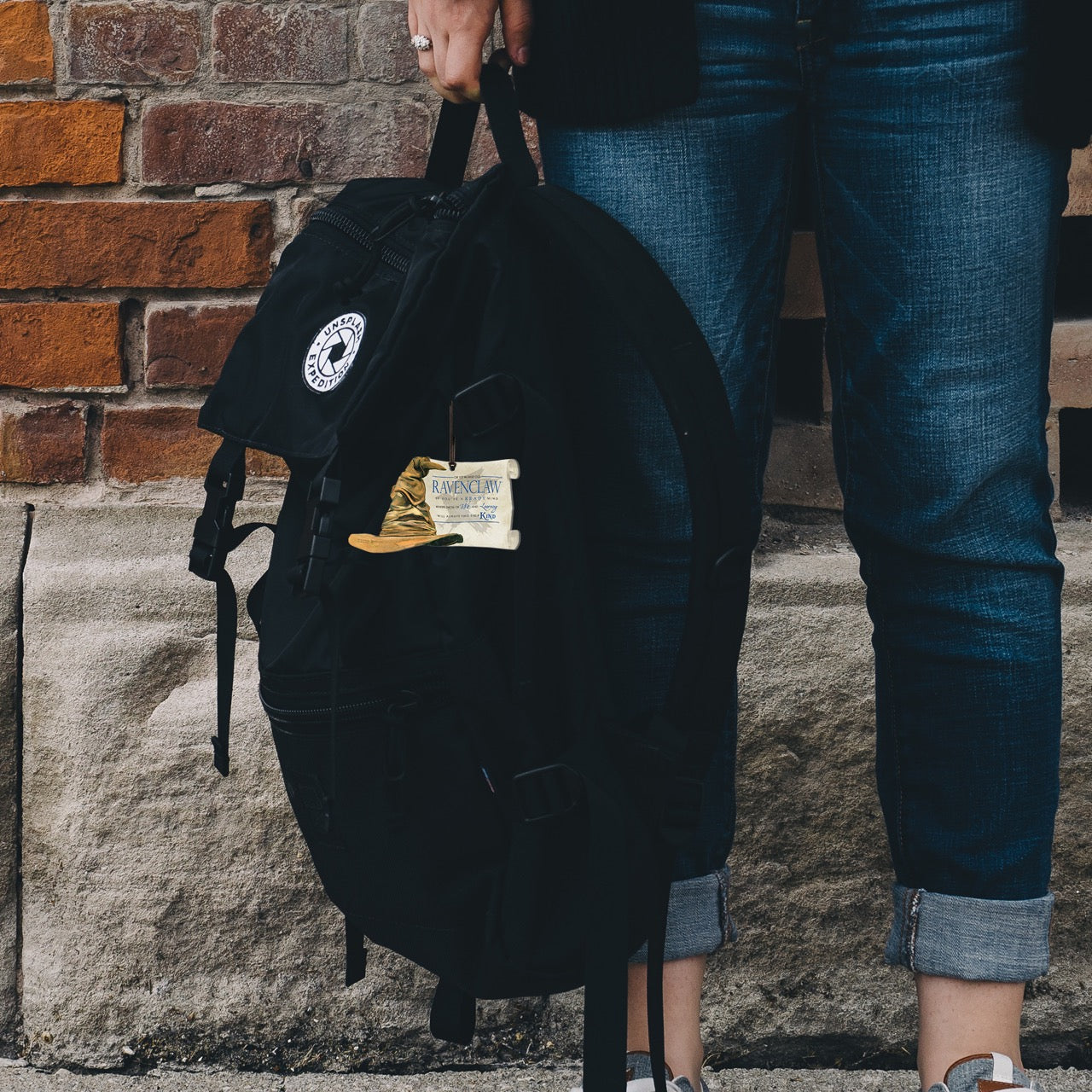 Harry Potter (Sorting Hat – Ravenclaw) Sorting Hat and Scroll-Shaped Acrylic Print ACPSORT288