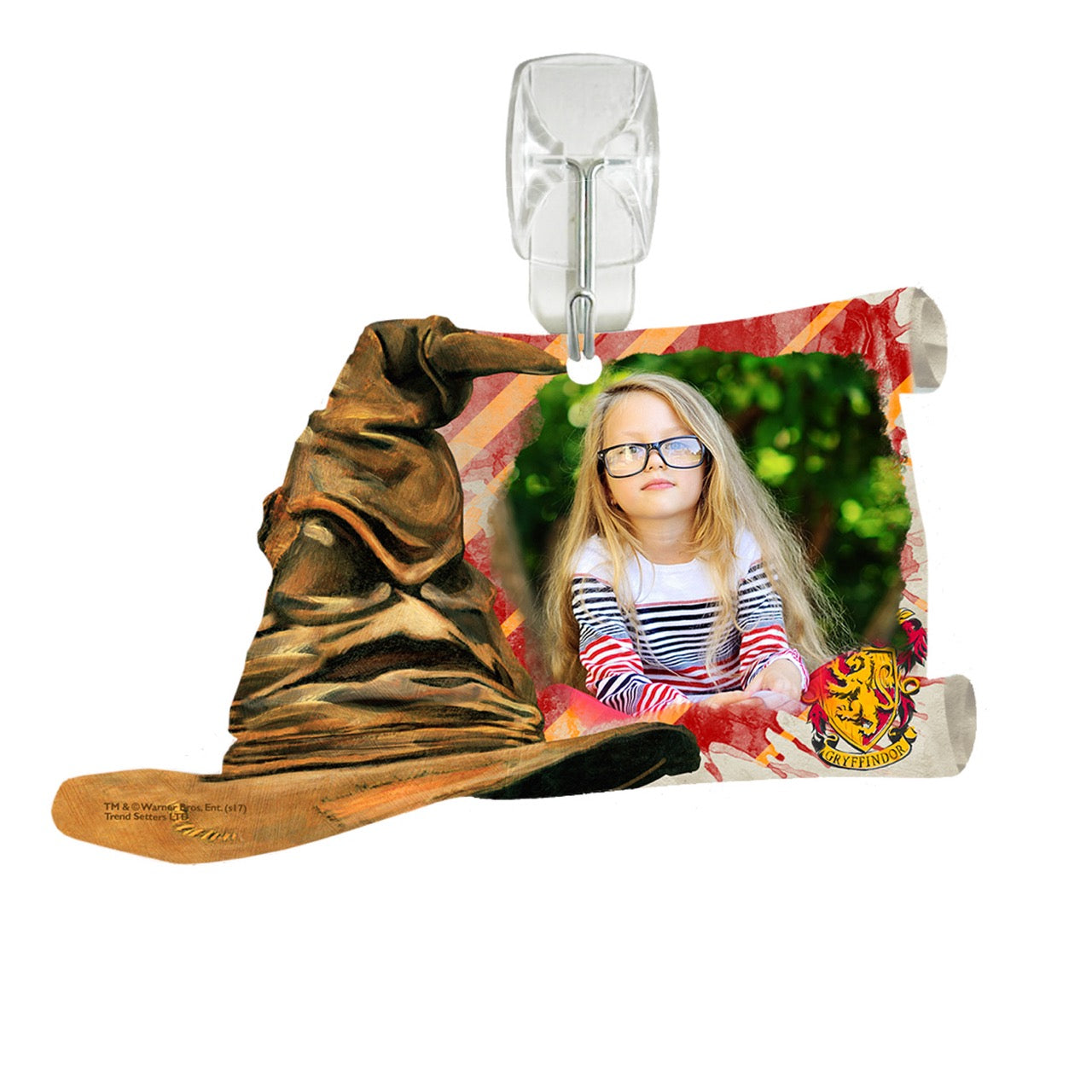 Harry Potter (Sorting Hat Gryffindor – Personalized Photo Upload) Sorting Hat and Scroll-Shaped Acrylic Print ACPSORTU274