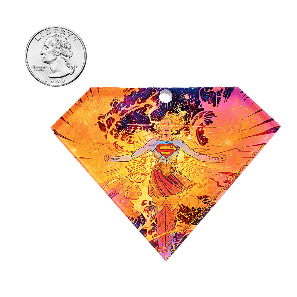 Supergirl (Woman of Tomorrow) Diamond-Shaped Acrylic Print ACPSUPER905