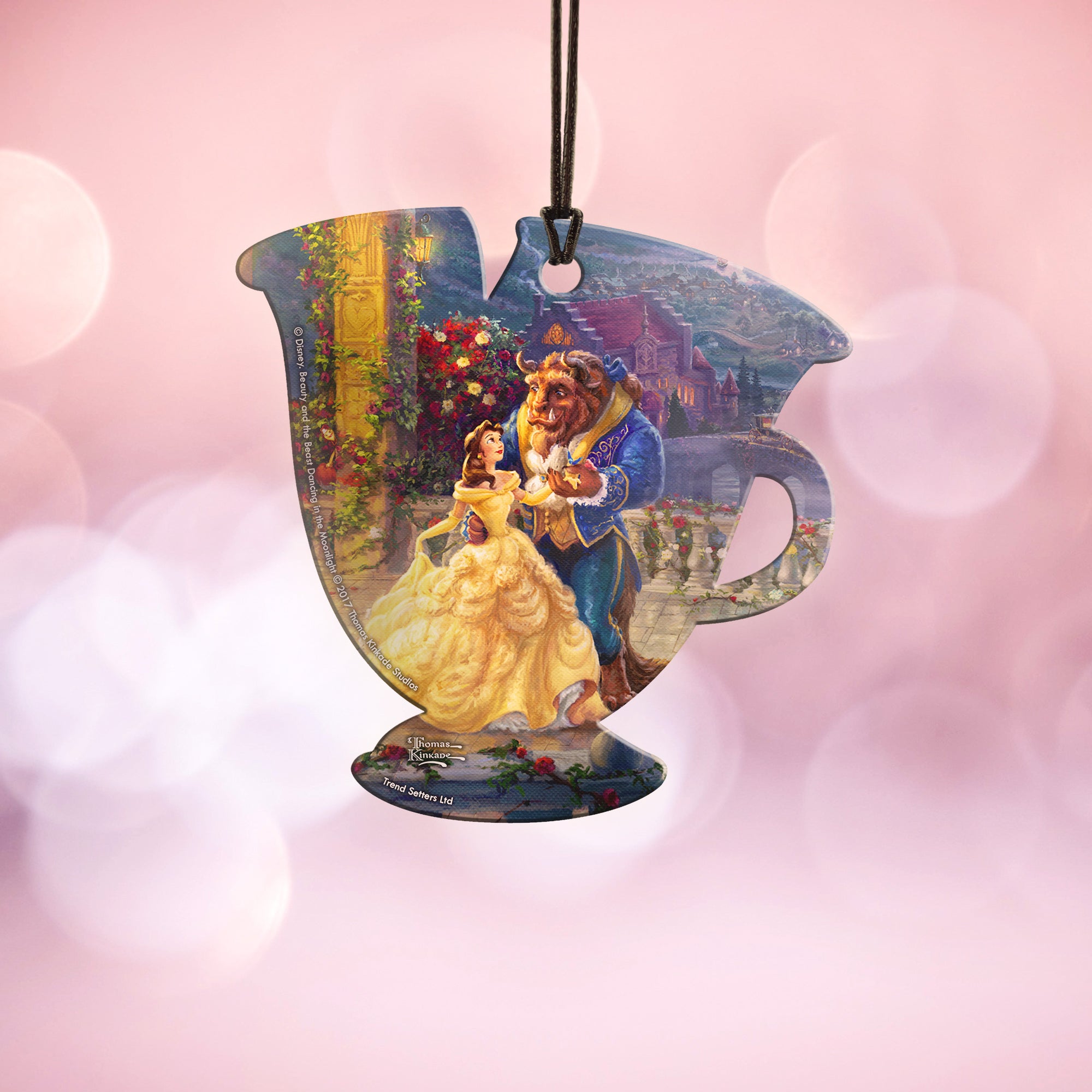 Disney (Beauty and the Beast - Dancing in the Moonlight) Hanging Acrylic Print ACPTEACUP186