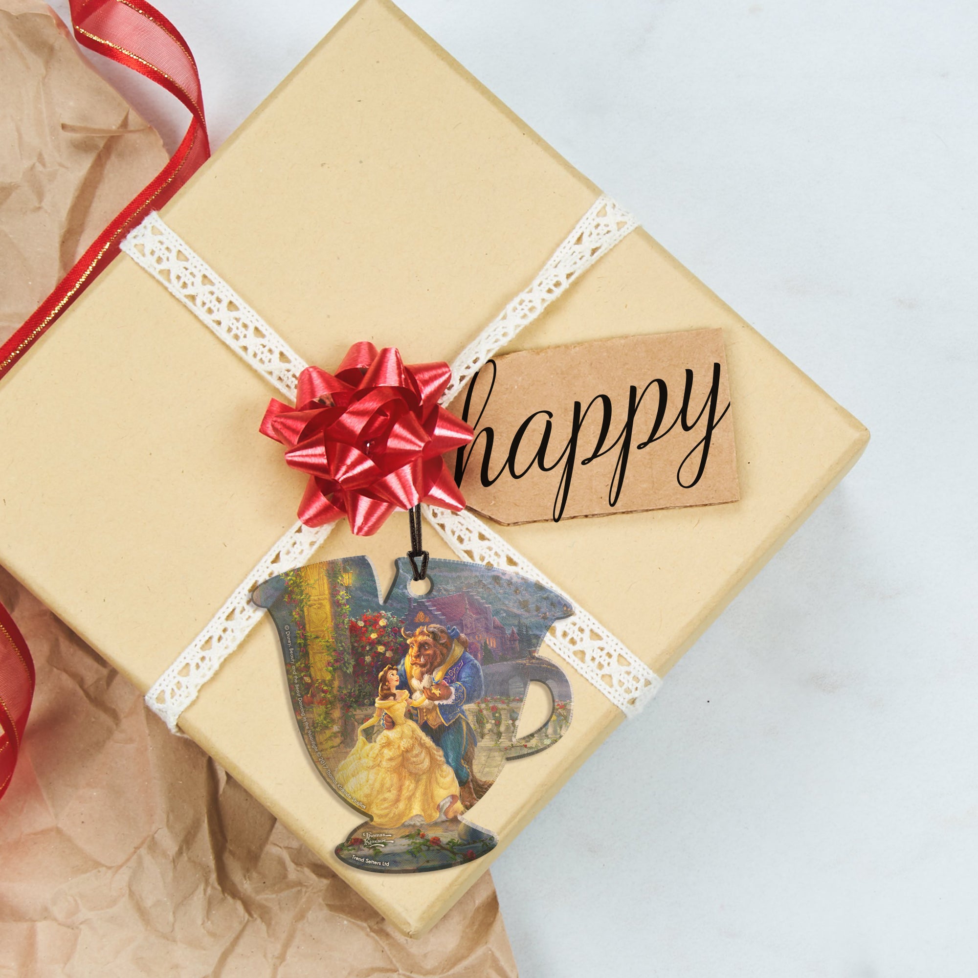 Disney (Beauty and the Beast - Dancing in the Moonlight) Hanging Acrylic Print ACPTEACUP186