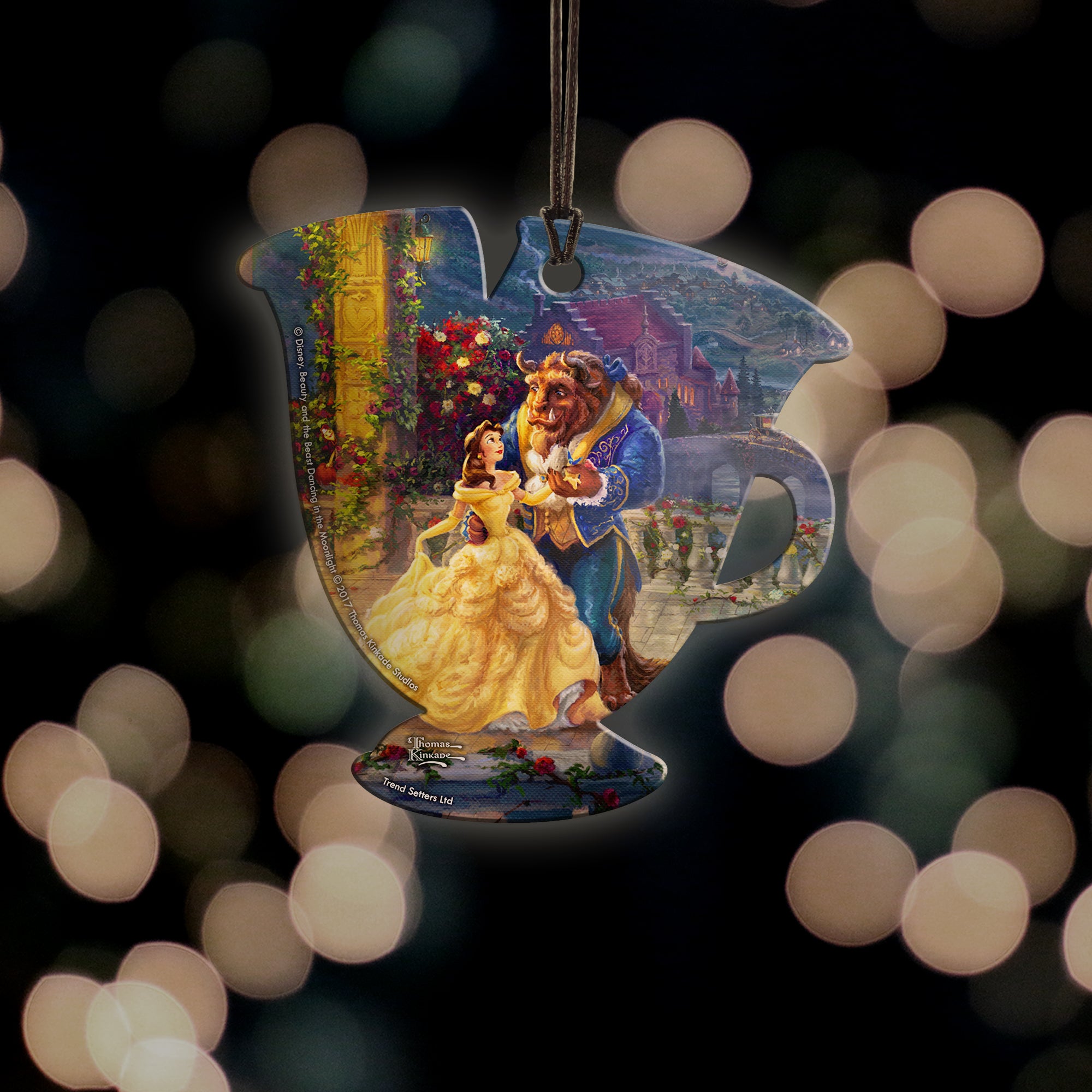 Disney (Beauty and the Beast - Dancing in the Moonlight) Hanging Acrylic Print ACPTEACUP186