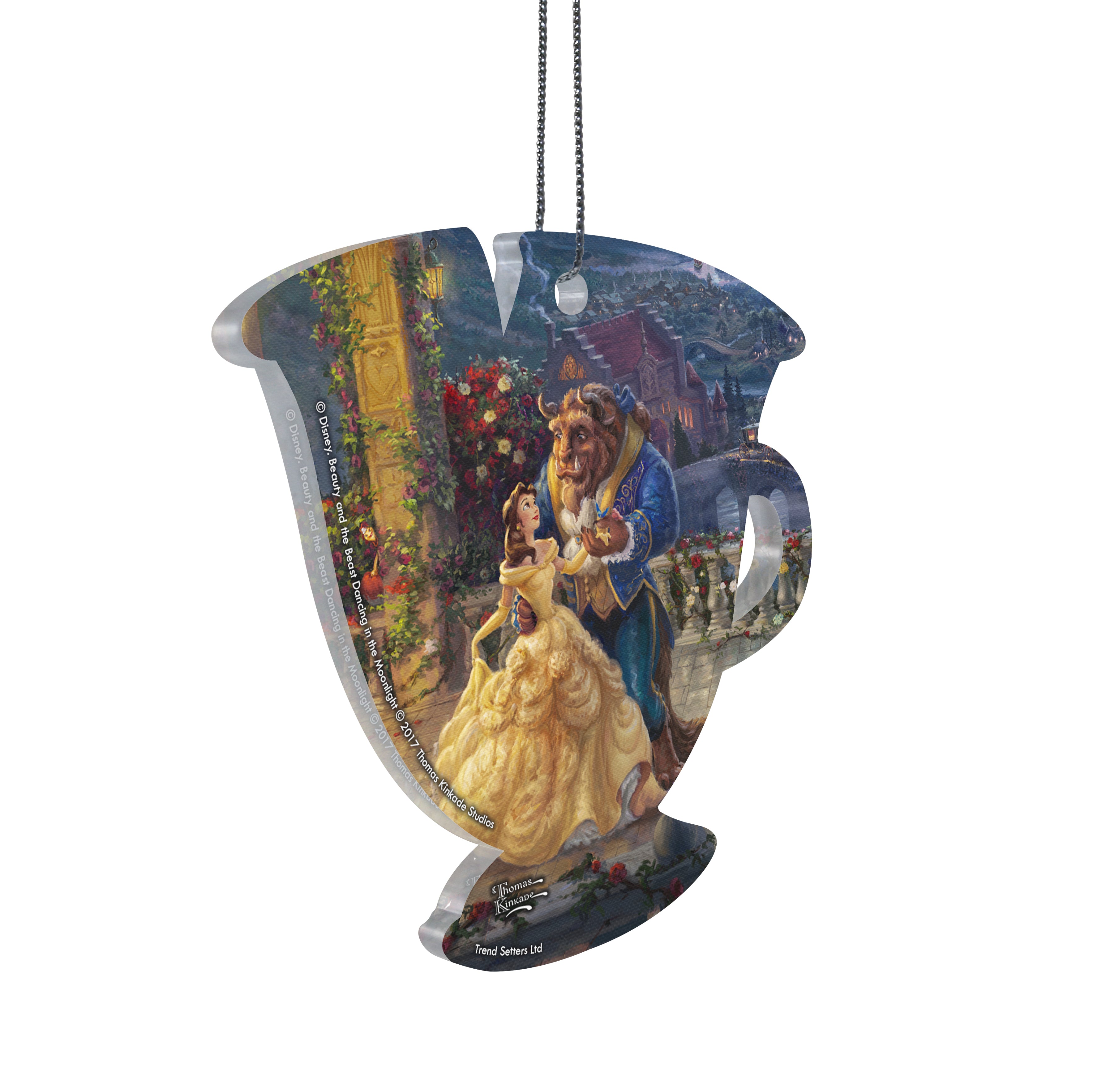 Disney (Beauty and the Beast - Dancing in the Moonlight) Hanging Acrylic Print ACPTEACUP186
