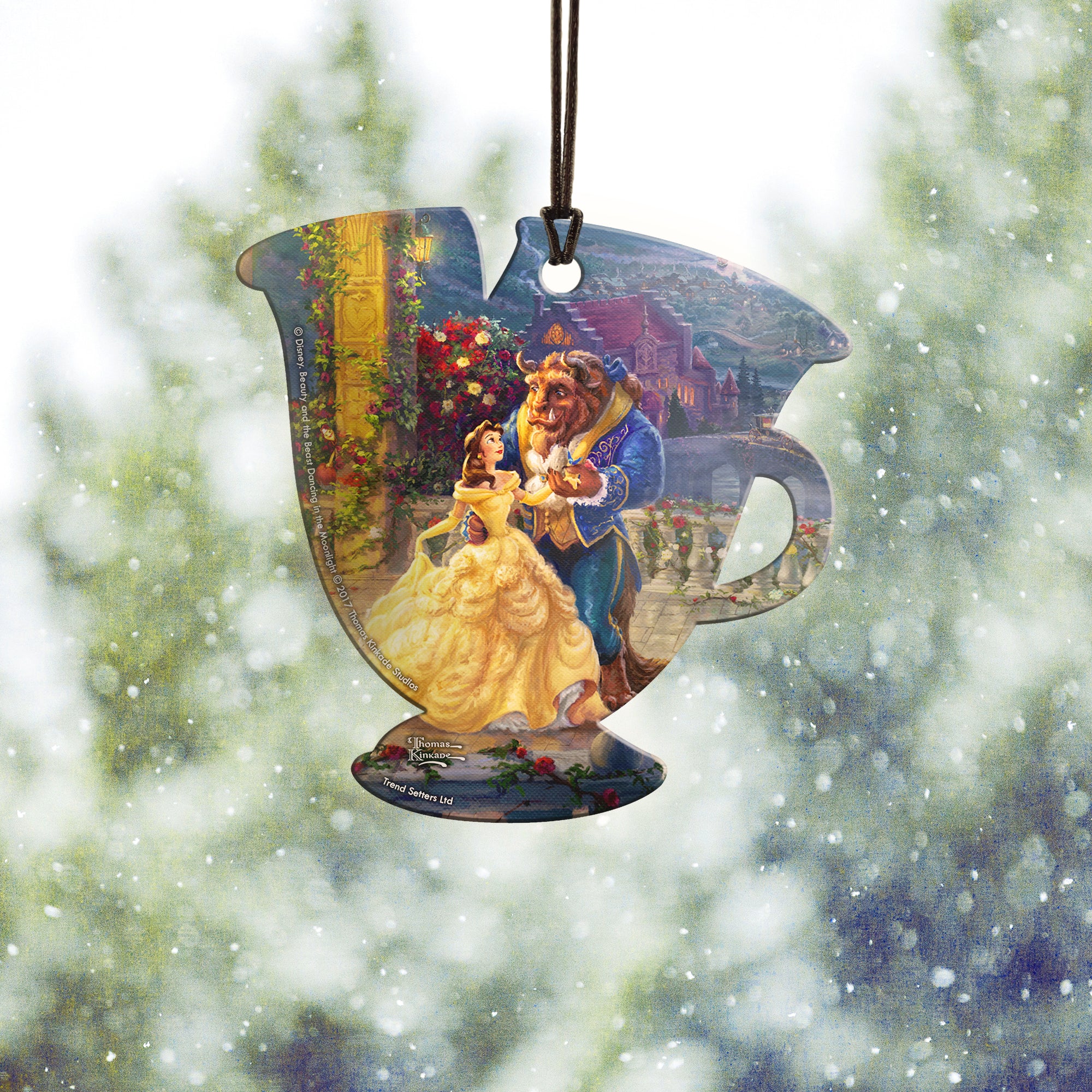 Disney (Beauty and the Beast - Dancing in the Moonlight) Hanging Acrylic Print ACPTEACUP186