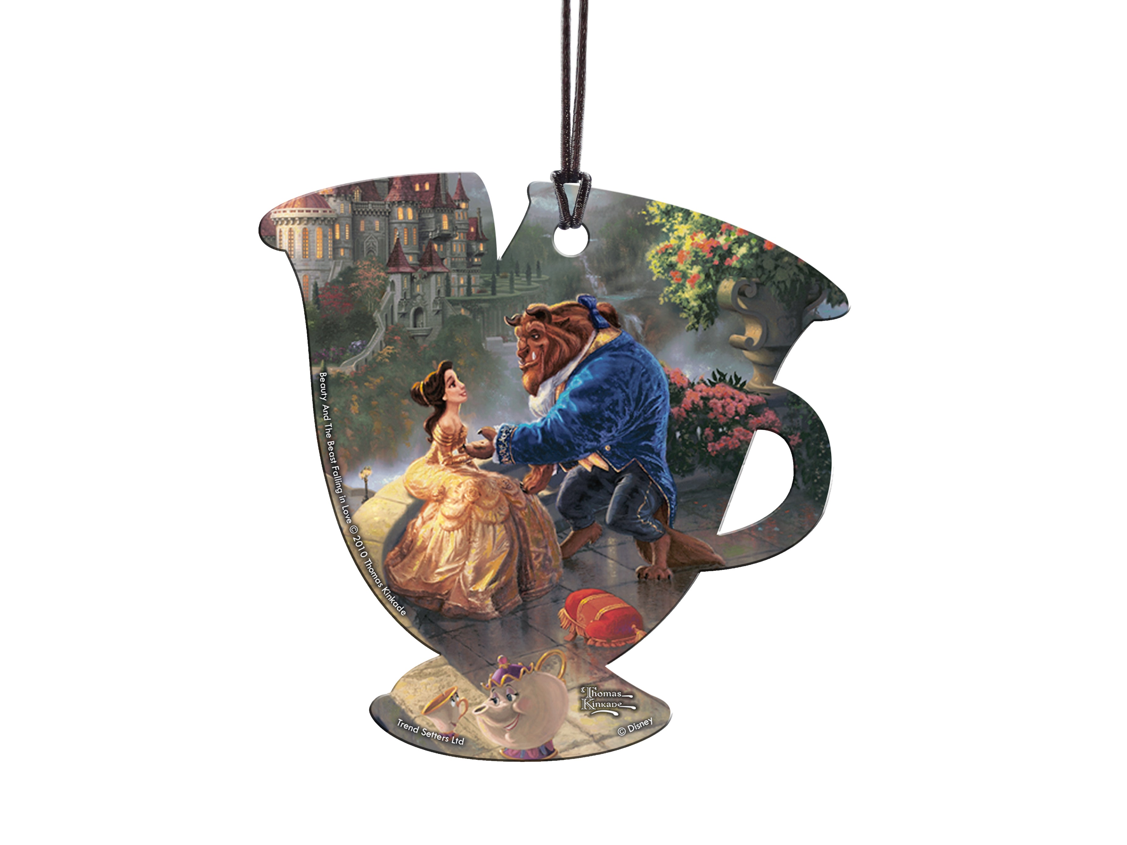 Disney (Beauty and the Beast Falling in Love) Teacup  Hanging Acrylic Print ACPTEACUP279