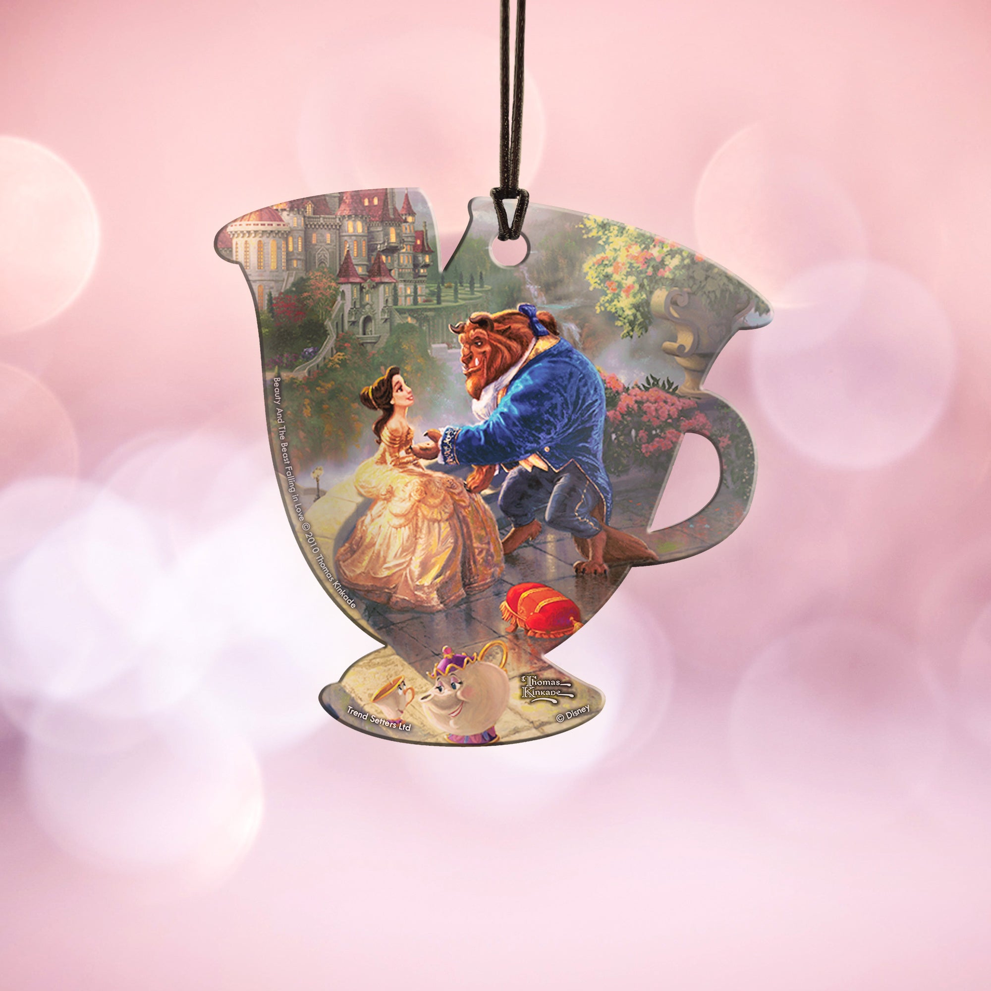 Disney (Beauty and the Beast Falling in Love) Teacup  Hanging Acrylic Print ACPTEACUP279