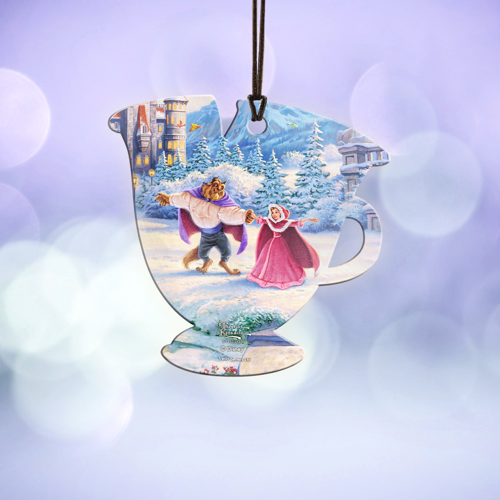Disney (Beauty and the Beasts Winter Enchantment) Hanging Acrylic Print ACPTEACUP566