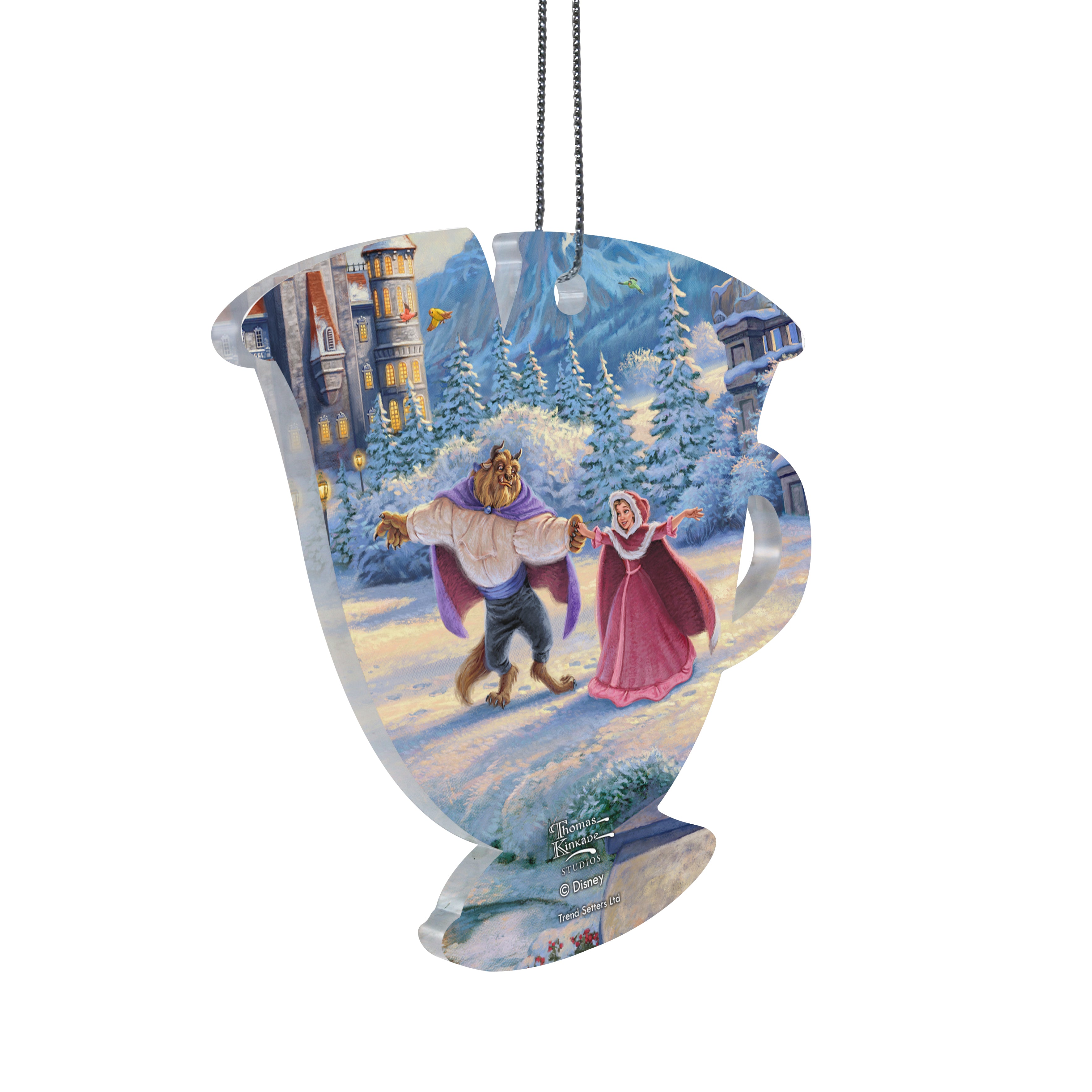 Disney (Beauty and the Beasts Winter Enchantment) Hanging Acrylic Print ACPTEACUP566