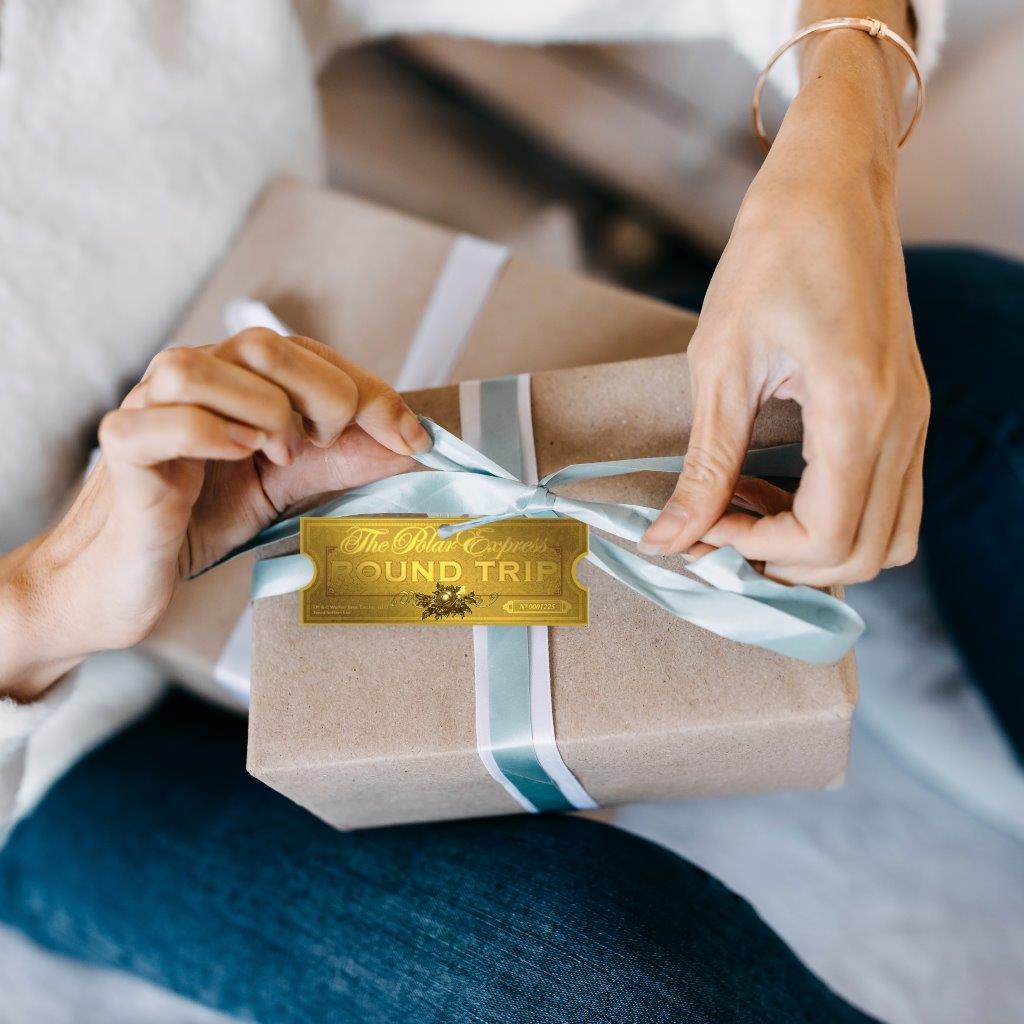 The Polar Express (Ticket) Ticket-Shaped Acrylic Print ACPTICKET225