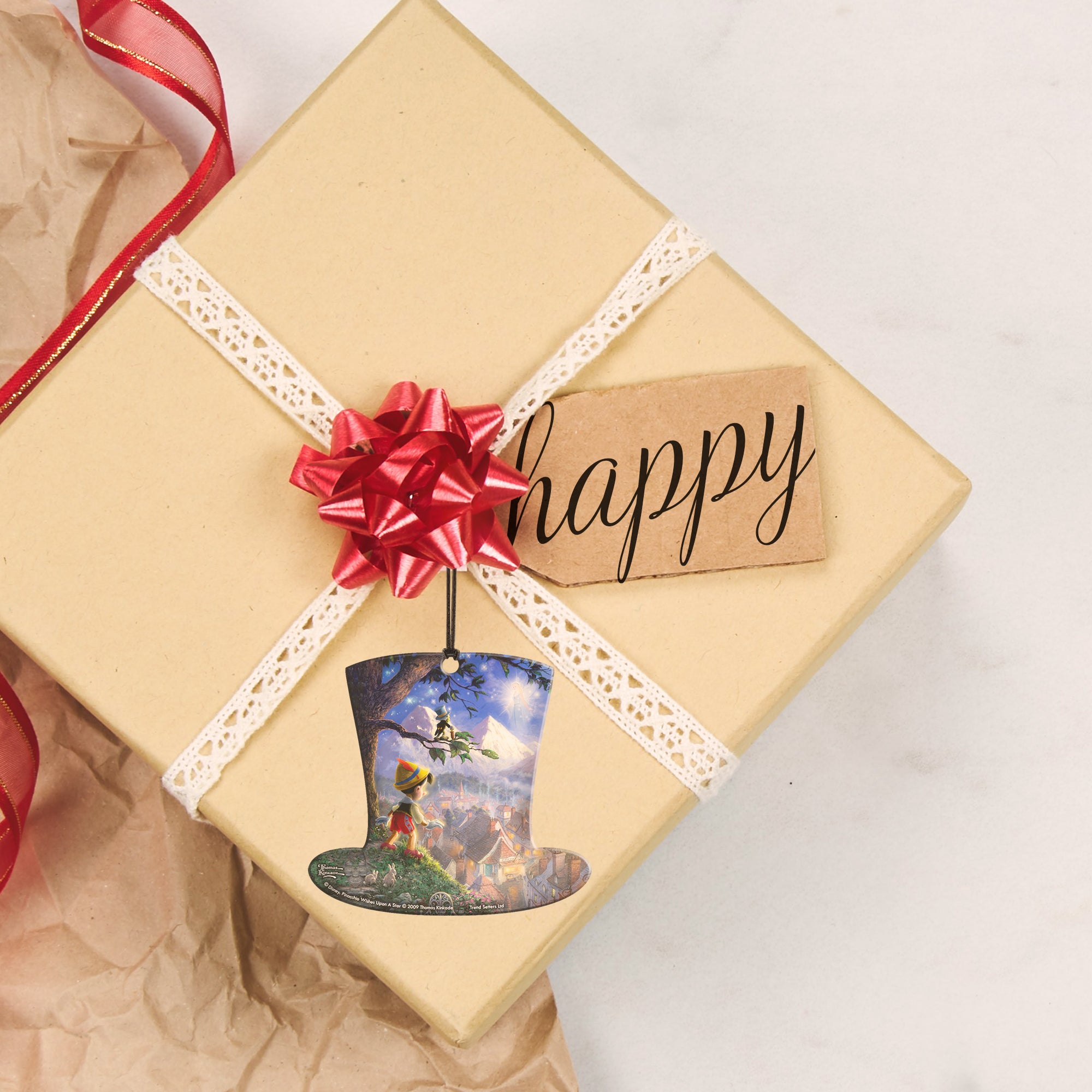 Disney (Pinocchio Wishes Upon A Star) Hanging Acrylic Print ACPTOPHAT220