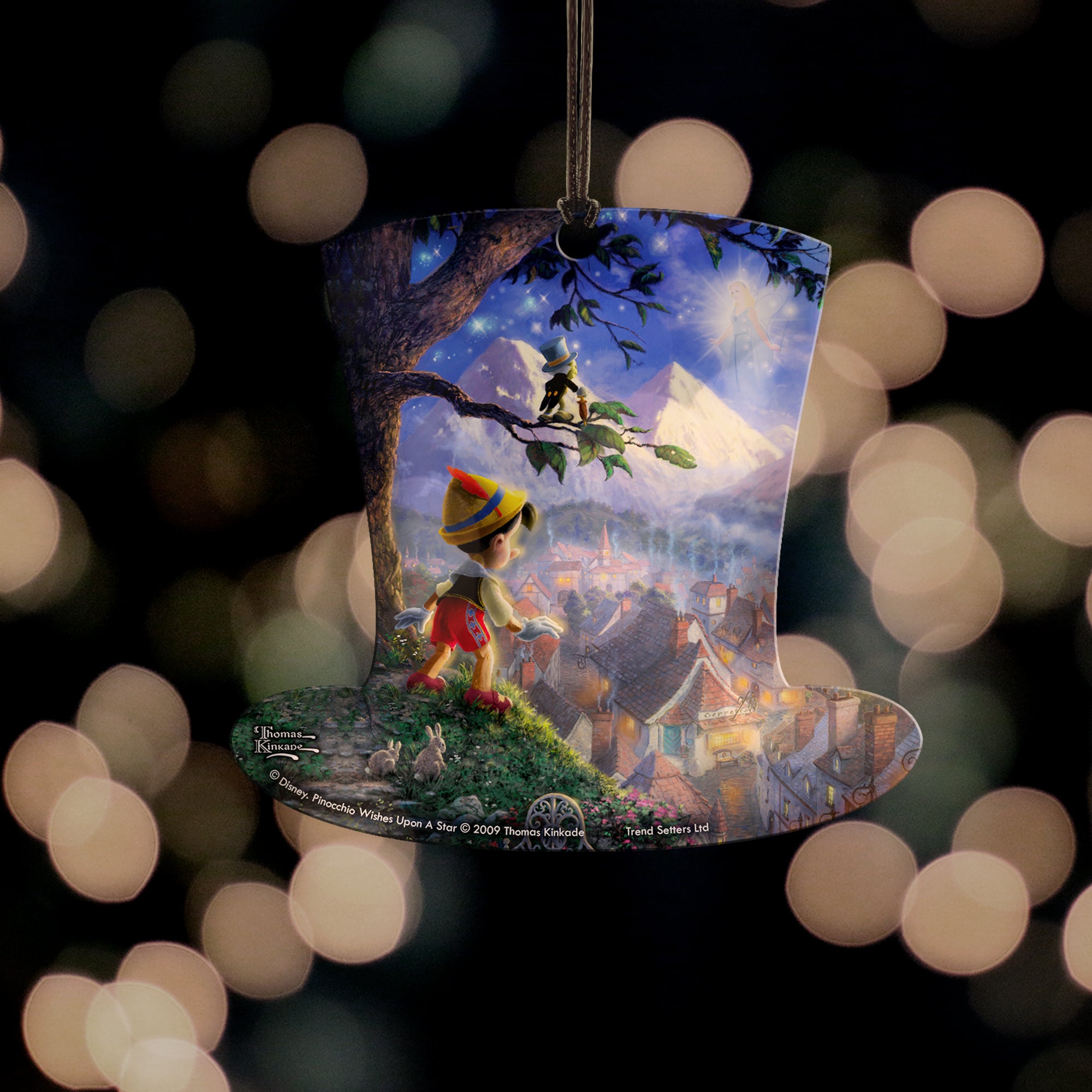 Disney (Pinocchio Wishes Upon A Star) Hanging Acrylic Print ACPTOPHAT220