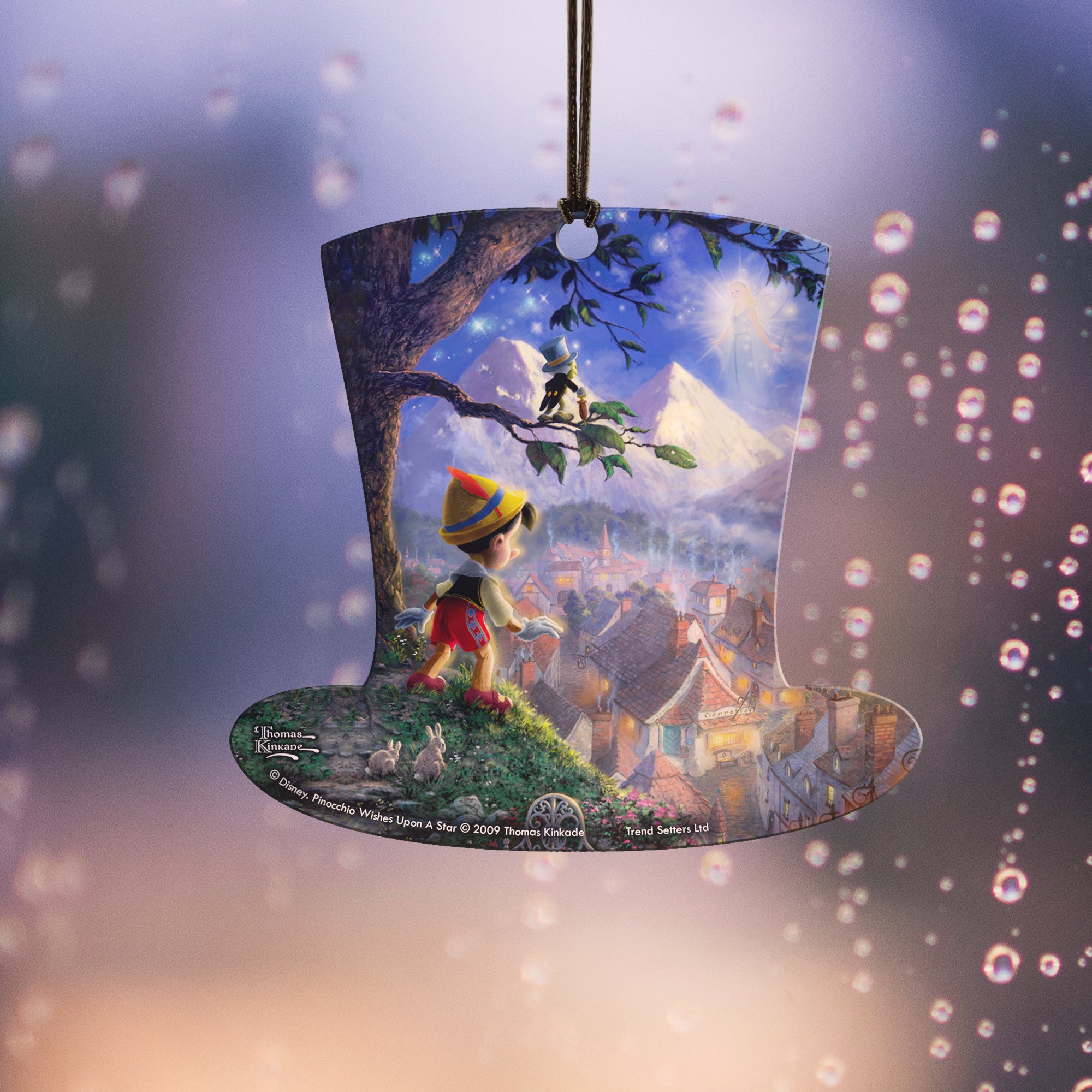 Disney (Pinocchio Wishes Upon A Star) Hanging Acrylic Print ACPTOPHAT220