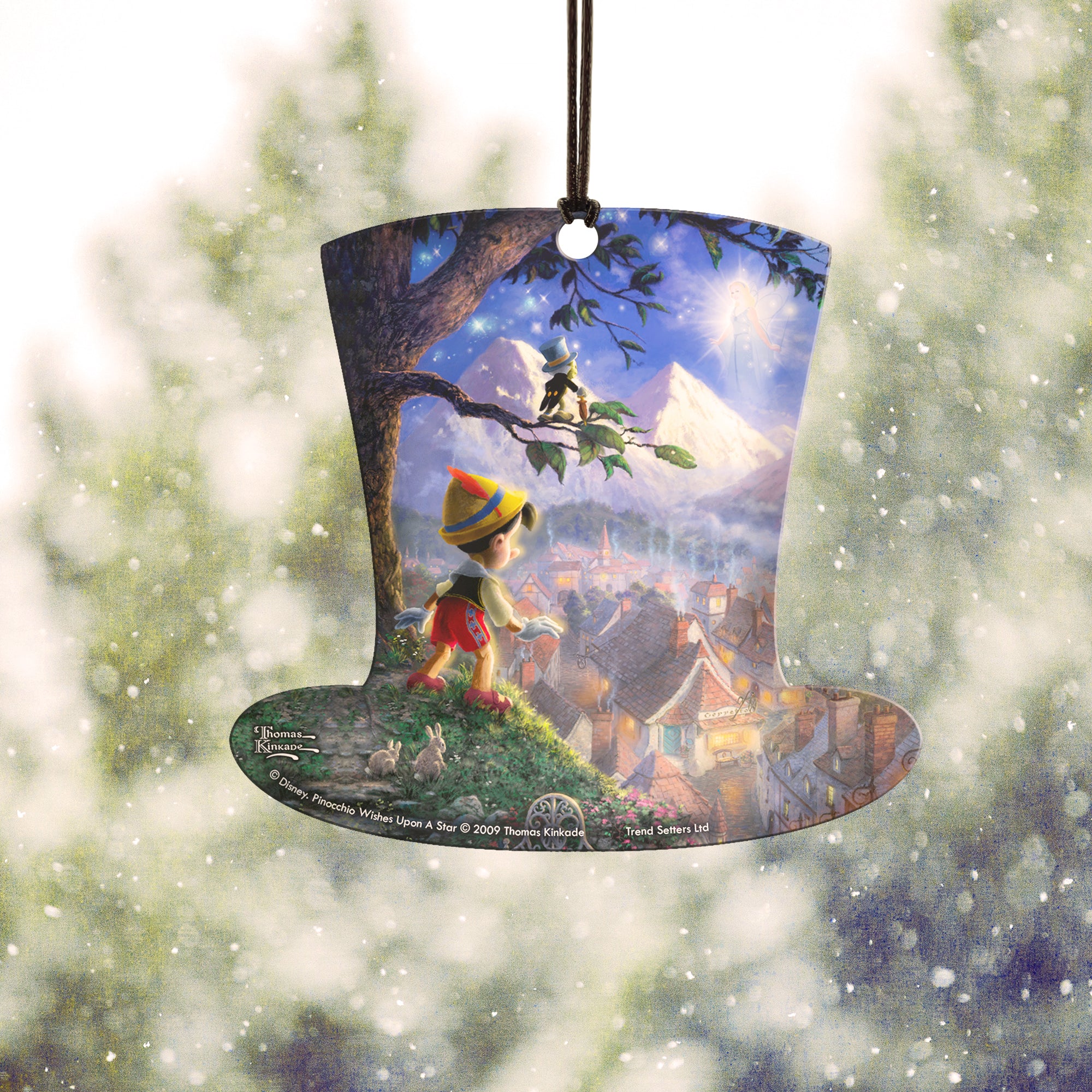 Disney (Pinocchio Wishes Upon A Star) Hanging Acrylic Print ACPTOPHAT220