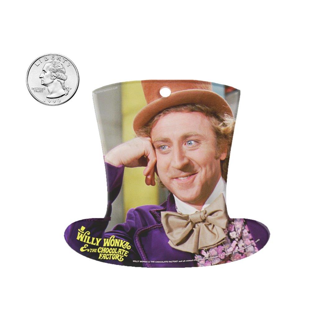 Willy Wonka and the Chocolate Factory (Wonka) Top Hat-Shaped Acrylic Print ACPTOPHAT611
