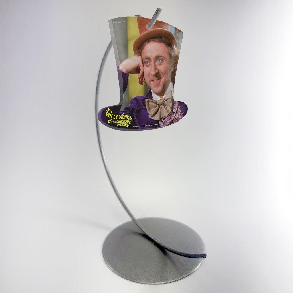 Willy Wonka and the Chocolate Factory (Wonka) Top Hat-Shaped Acrylic Print ACPTOPHAT611