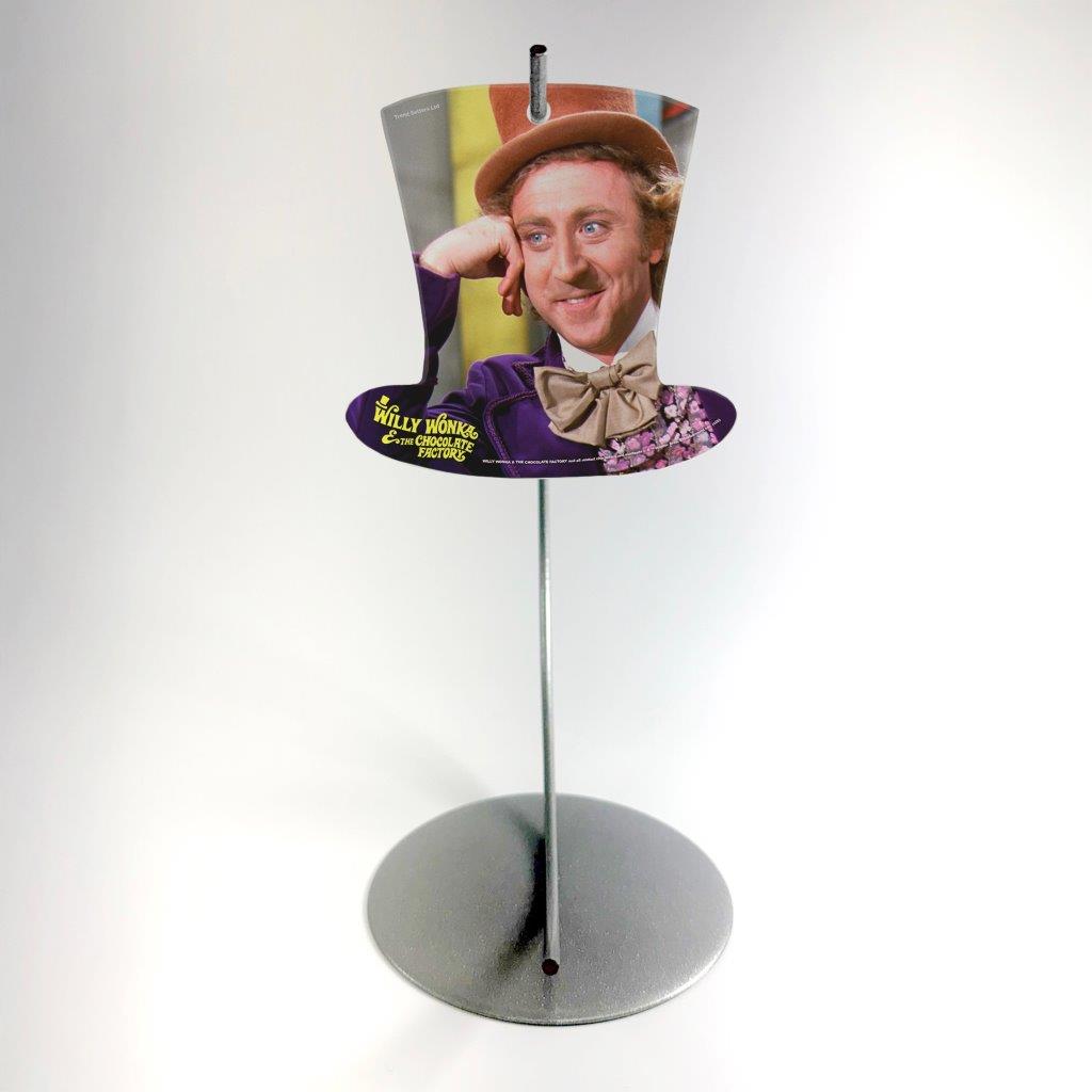 Willy Wonka and the Chocolate Factory (Wonka) Top Hat-Shaped Acrylic Print ACPTOPHAT611