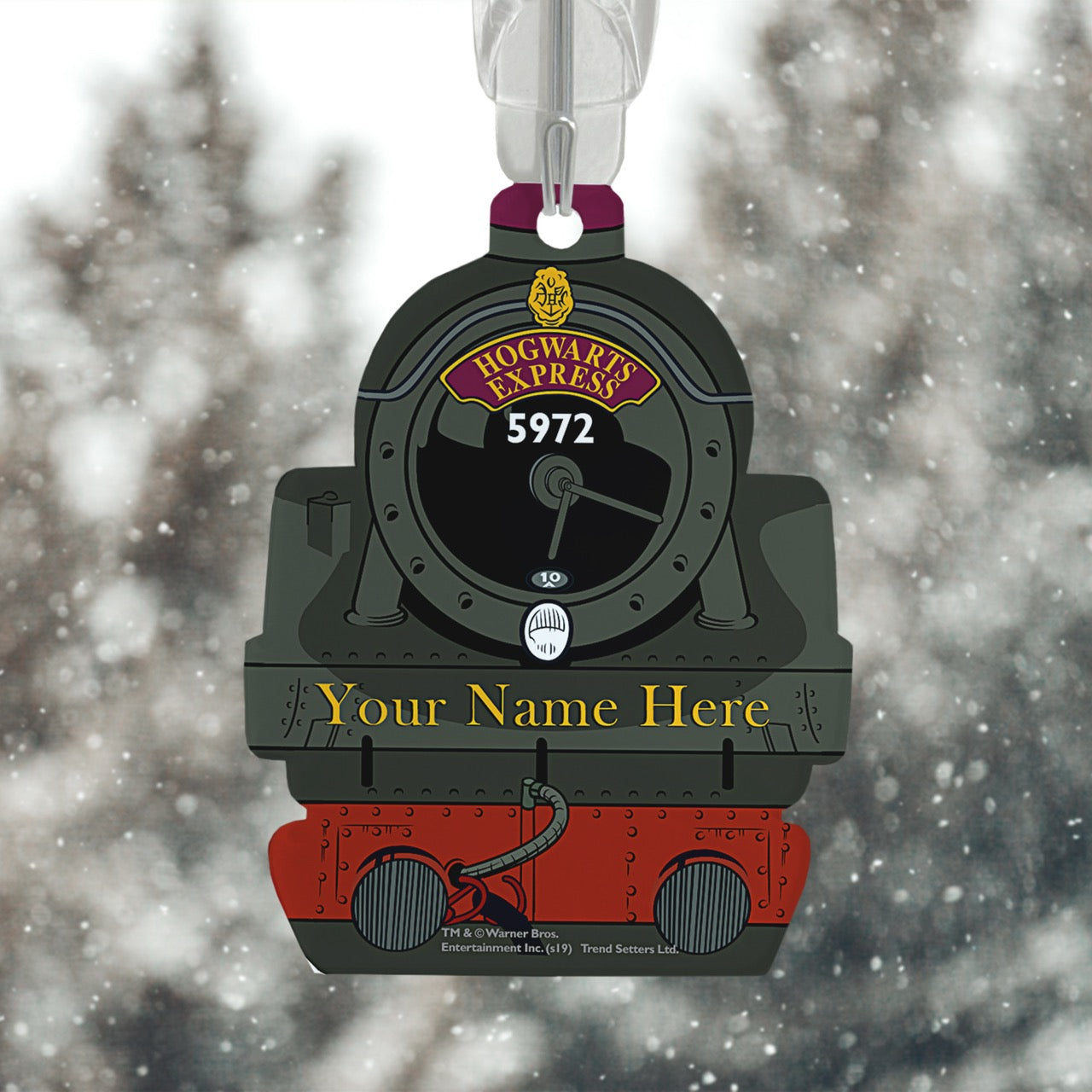 Harry Potter (Hogwarts Express – Personalized) Train-Shaped Acrylic Print ACPTRAIN473