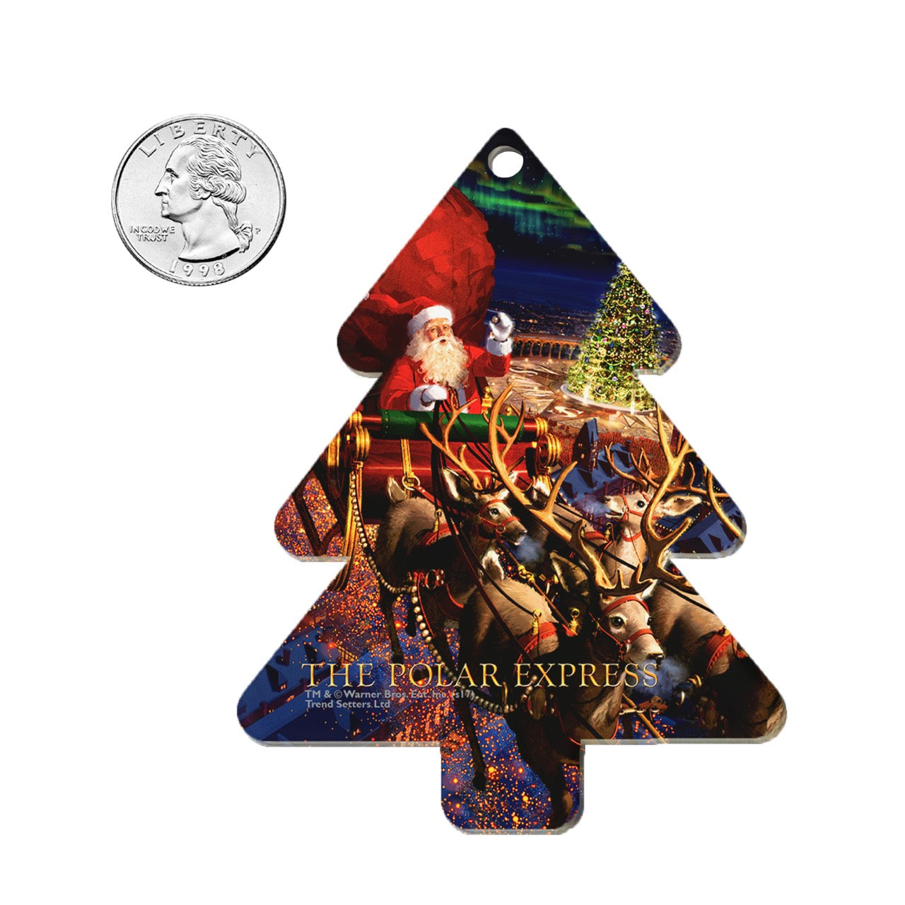 The Polar Express (Christmas Tree) Tree-Shaped Acrylic Print ACPTREE224