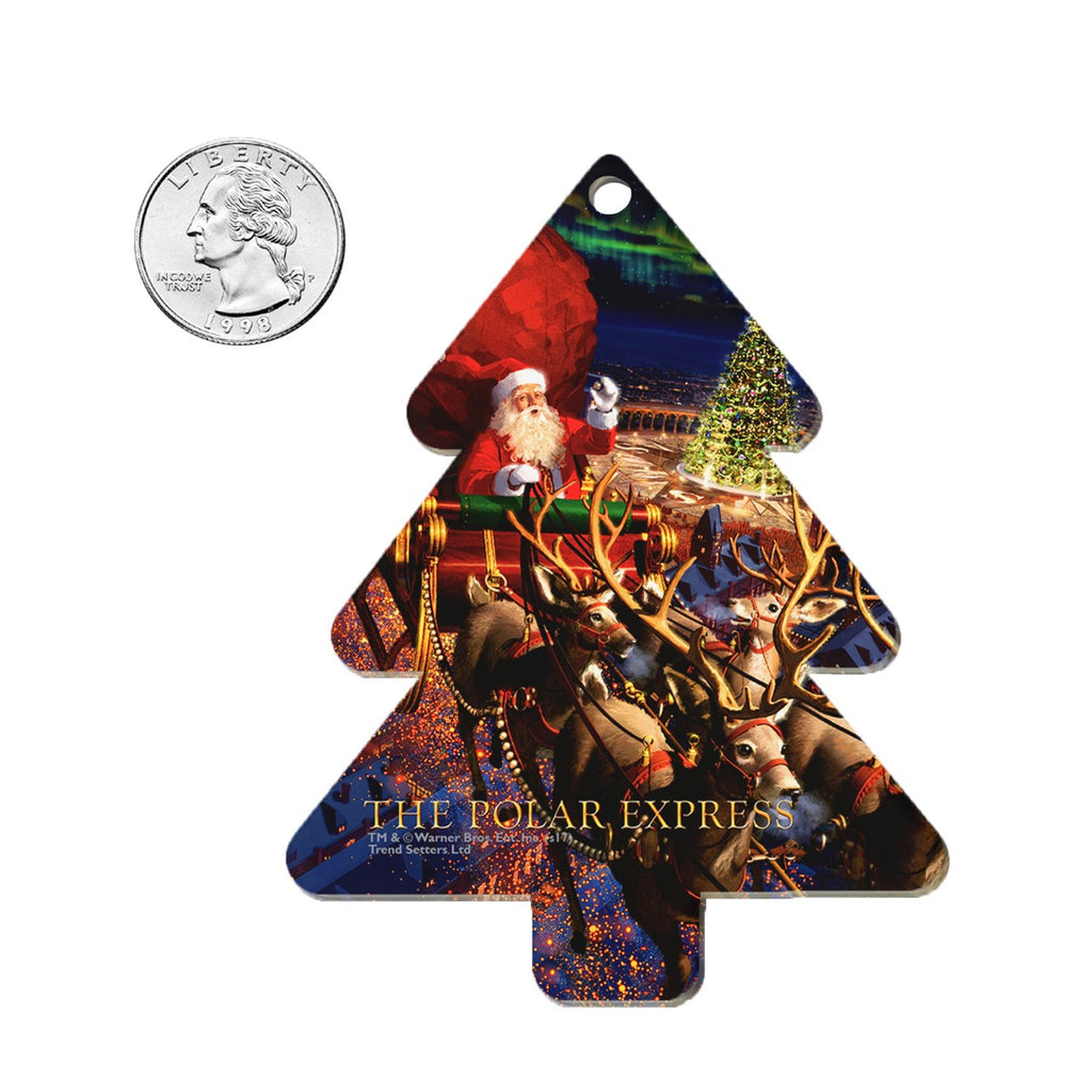 The Polar Express (Christmas Tree) Tree-Shaped Acrylic Print ACPTREE224