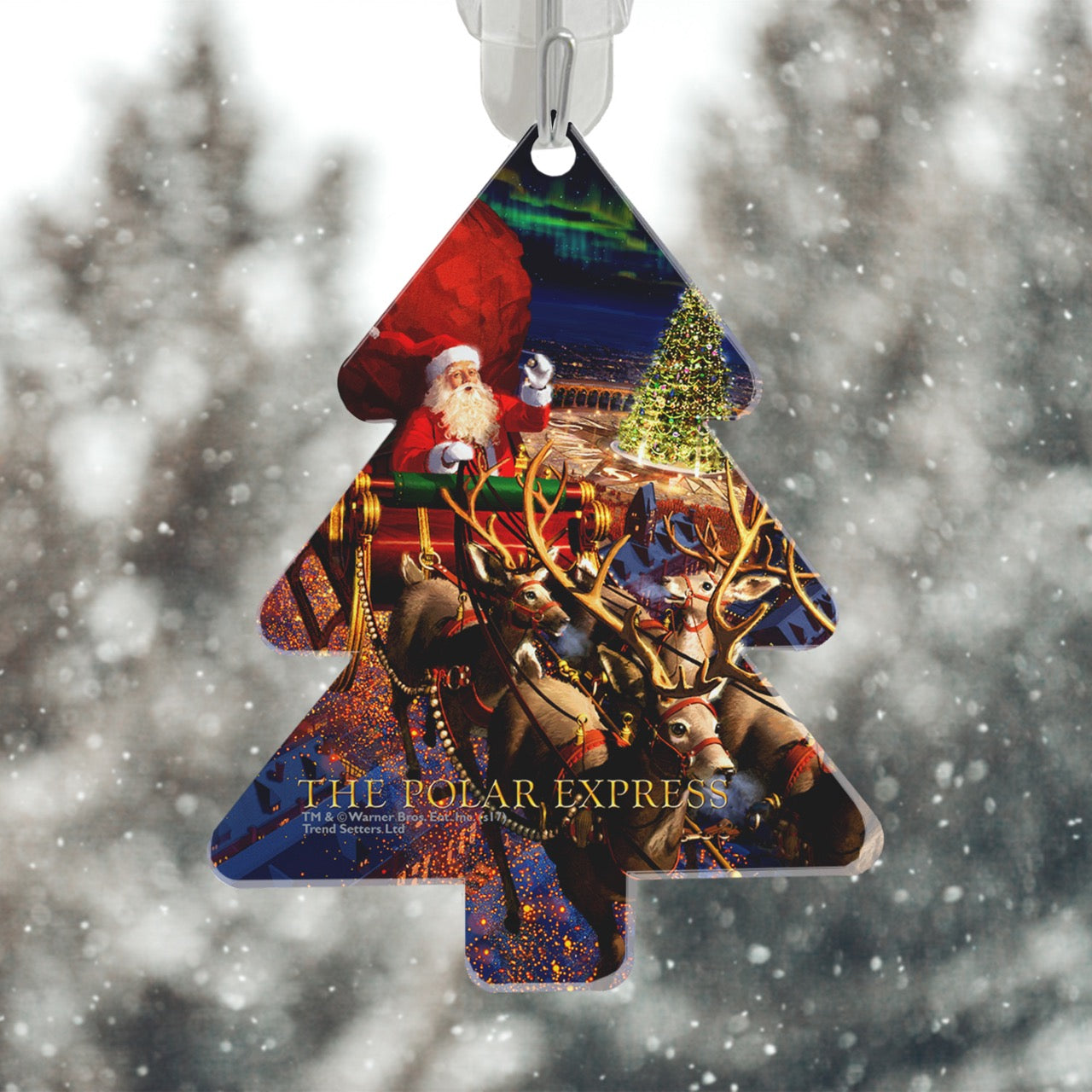 The Polar Express (Christmas Tree) Tree-Shaped Acrylic Print ACPTREE224