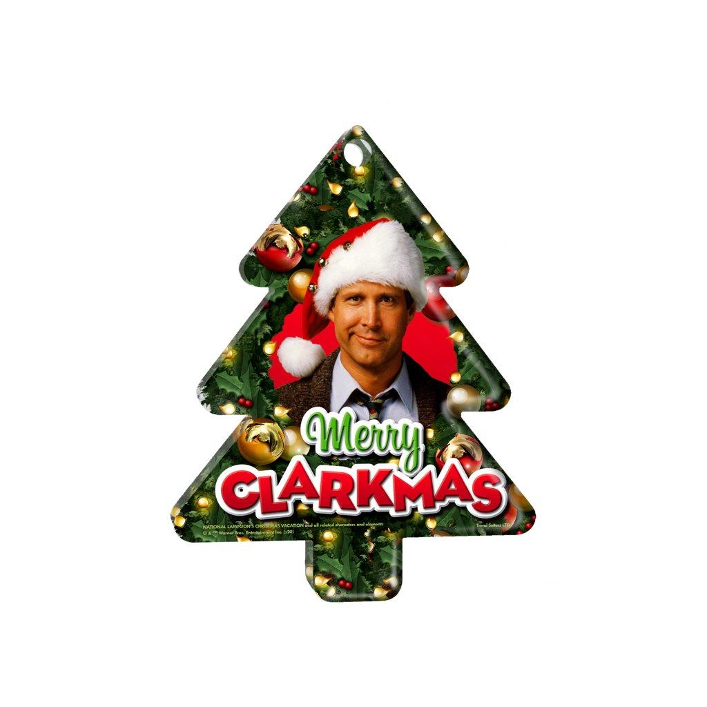 National Lampoons Christmas Vacation (Merry Clarkmas) Tree-Shaped Acrylic Print ACPTREE613