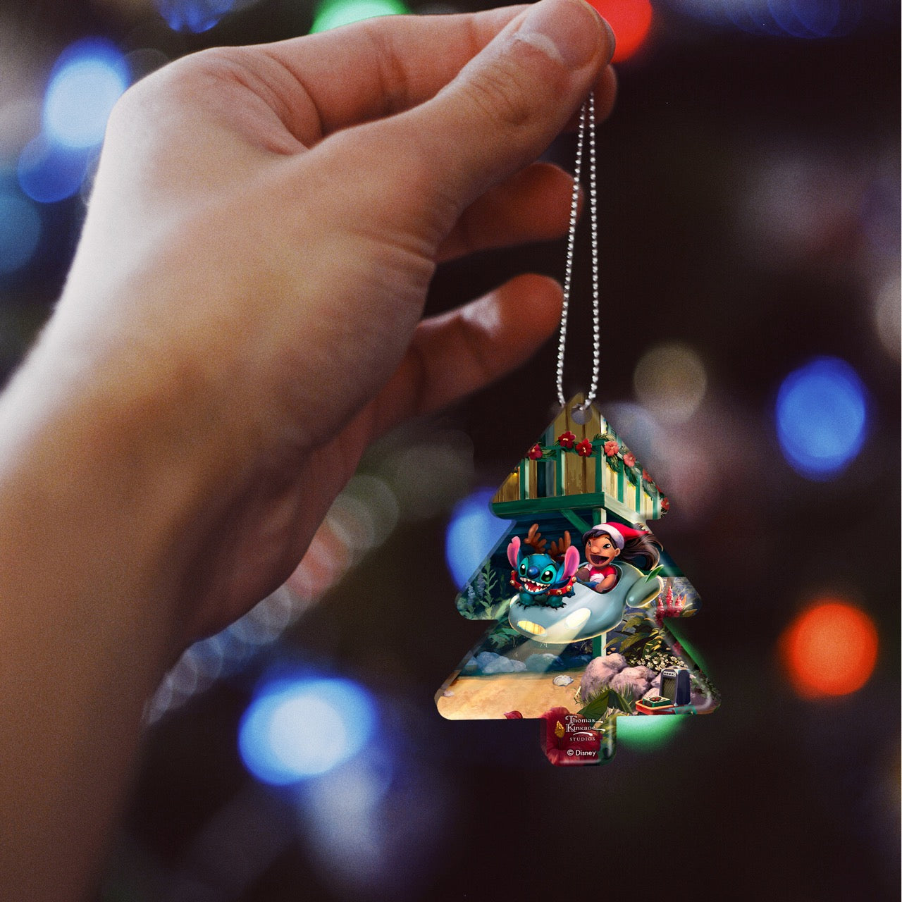 Disney (Lilo & Stitch – Aloha Christmas) Hanging Acrylic Print ACPTREE869