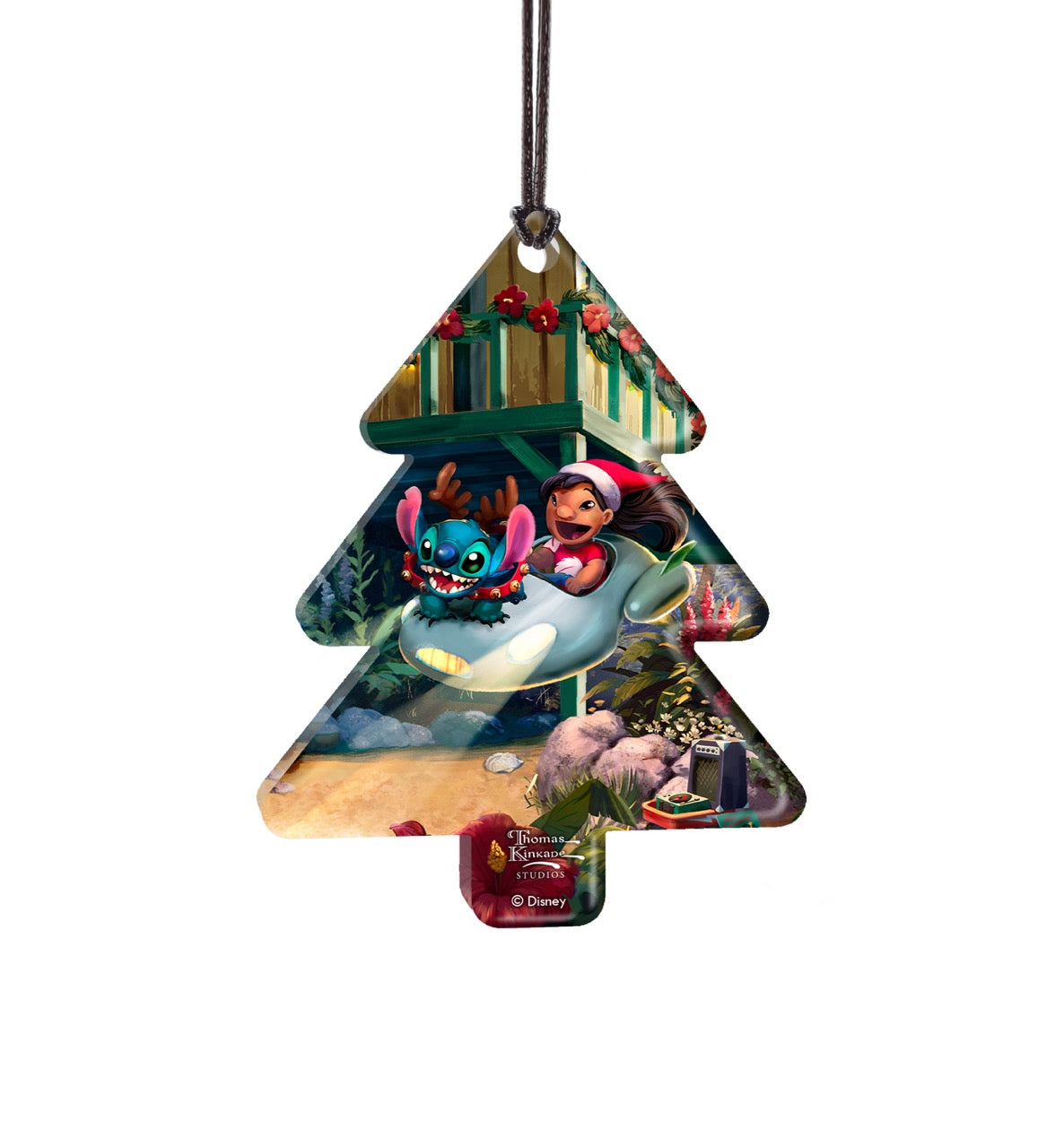 Disney (Lilo & Stitch – Aloha Christmas) Hanging Acrylic Print ACPTREE869